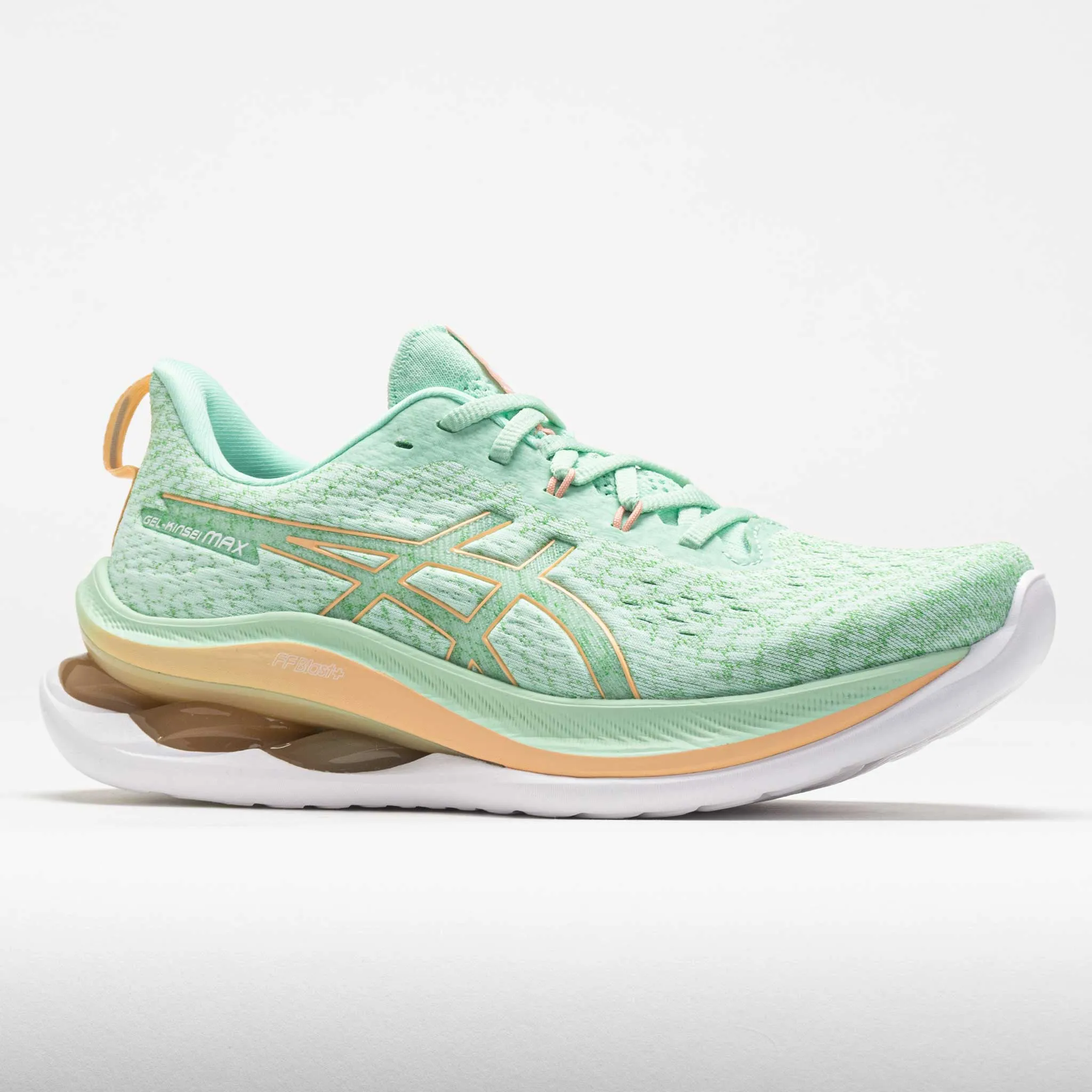 ASICS GEL-Kinsei Max Women's  Mint Tint/Apricot Crush water - resistant running option