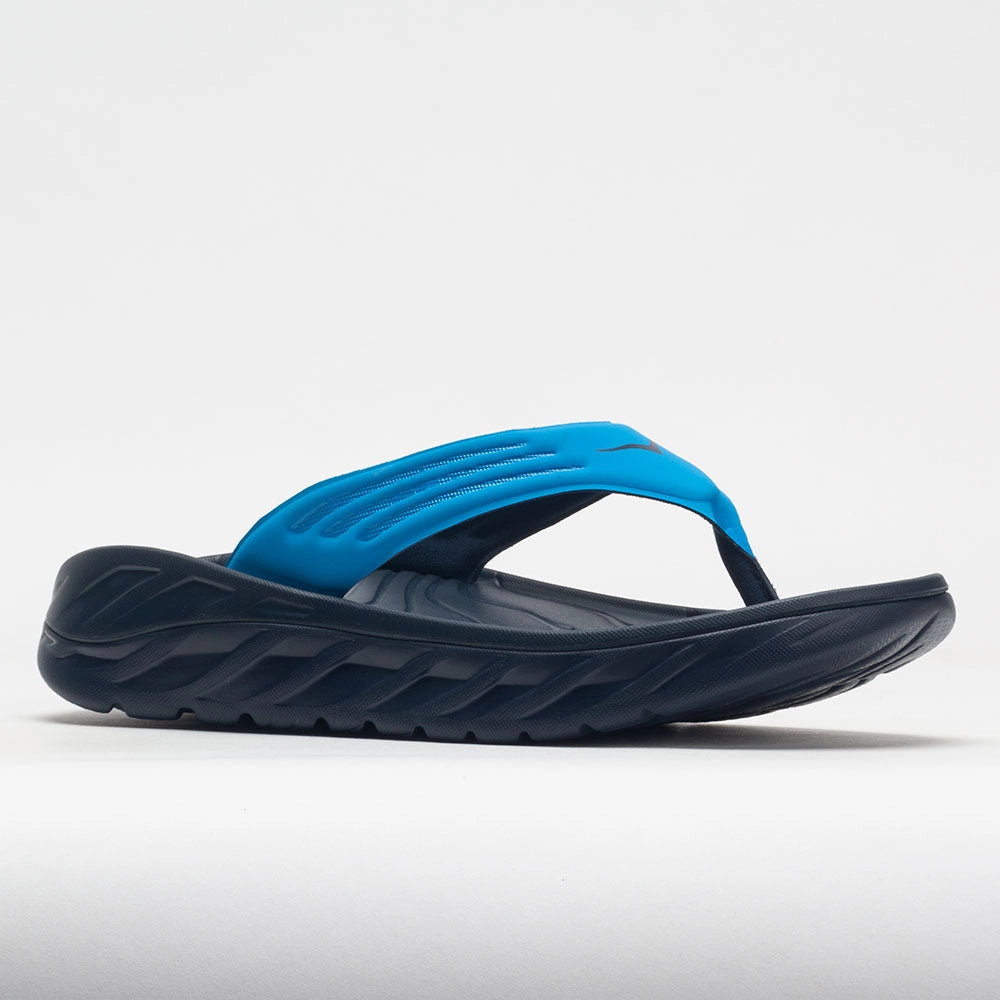 HOKA Ora Recovery Flip Men's  Diva Blue/Outer Space loose - fit
