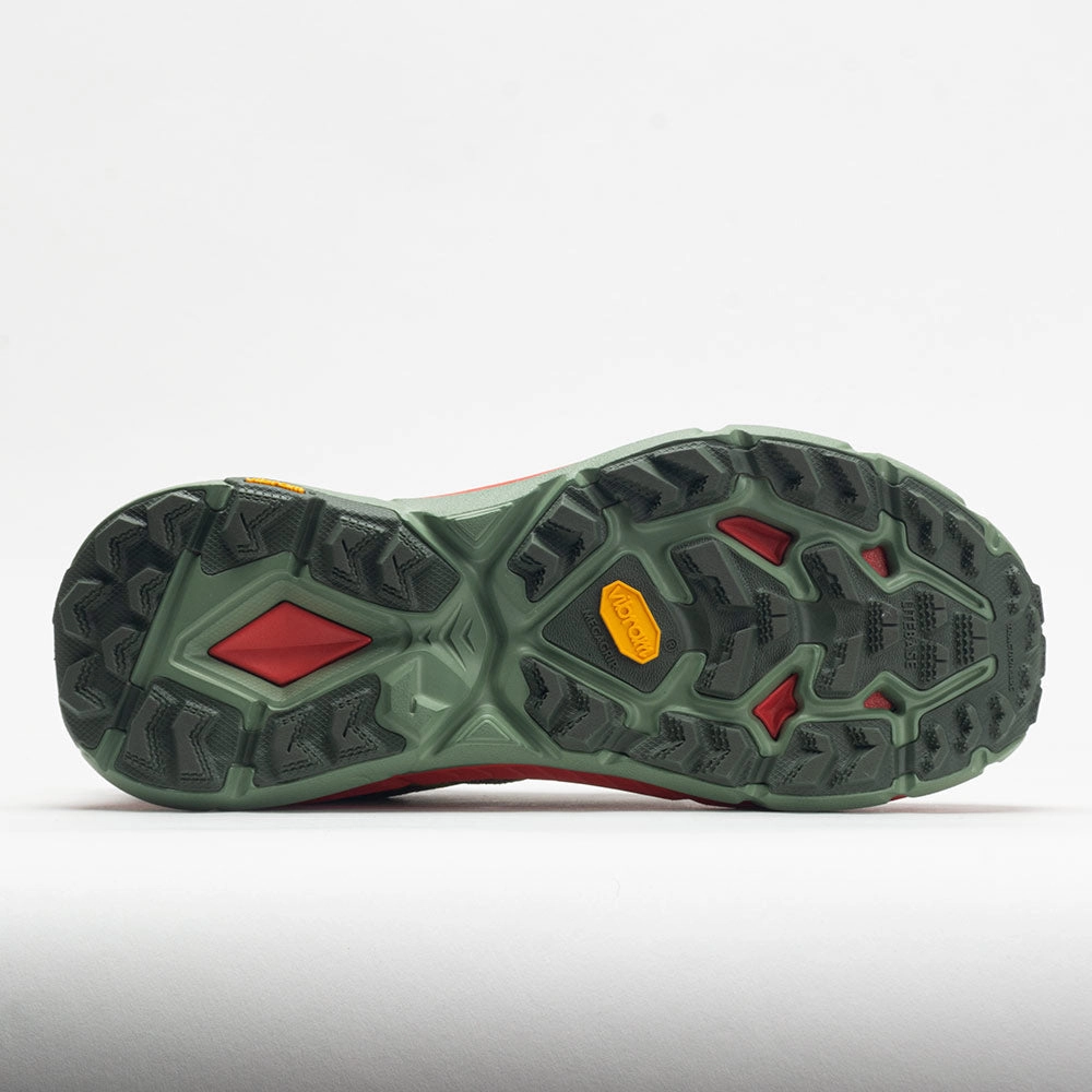 HOKA Mafate Speed 4 Men's  Thyme/Fiesta ideal - running matte running option