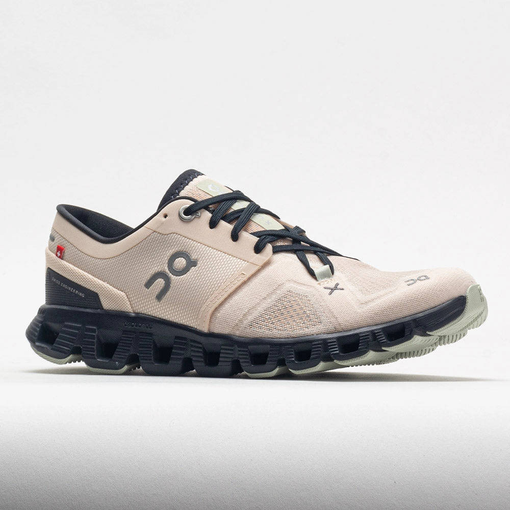 non - breathable lining shoes On Cloud X 3 Women's  Fawn/Magnet