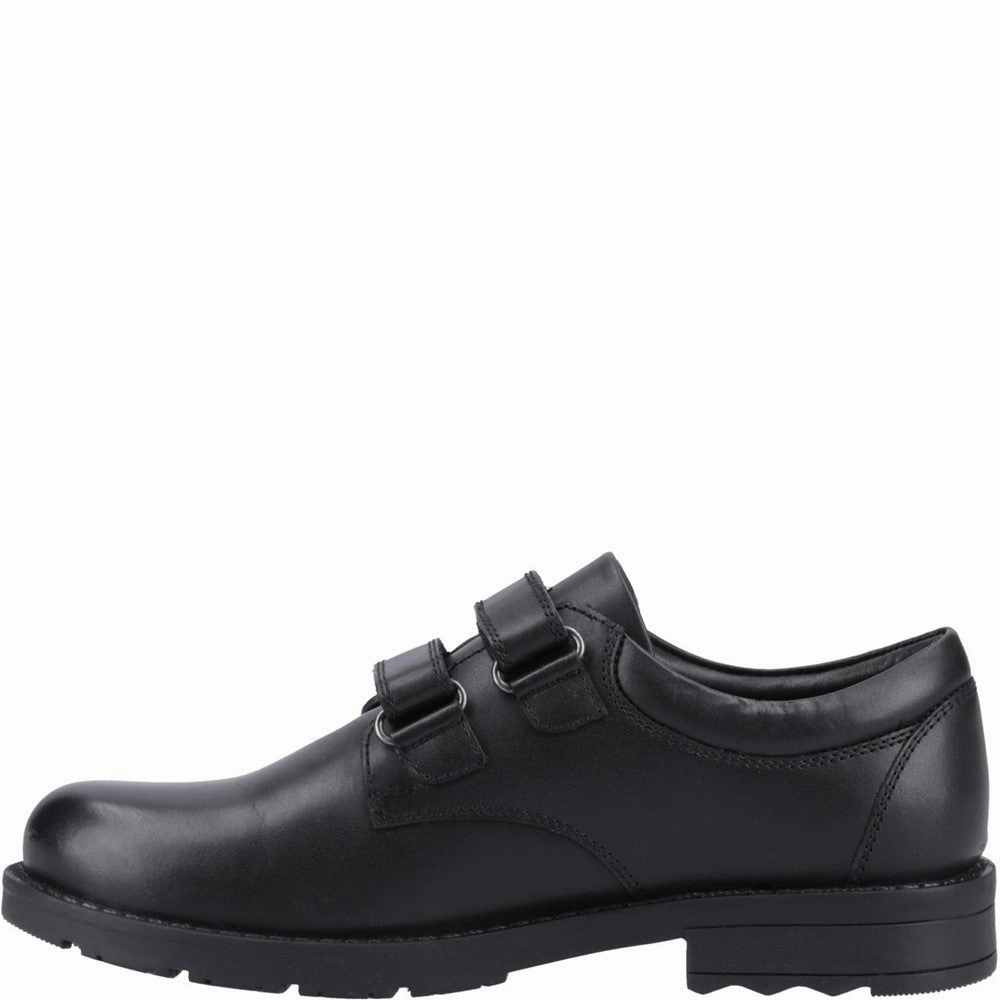 Hush Puppies Barry XL Senior School Shoes Hot Weather