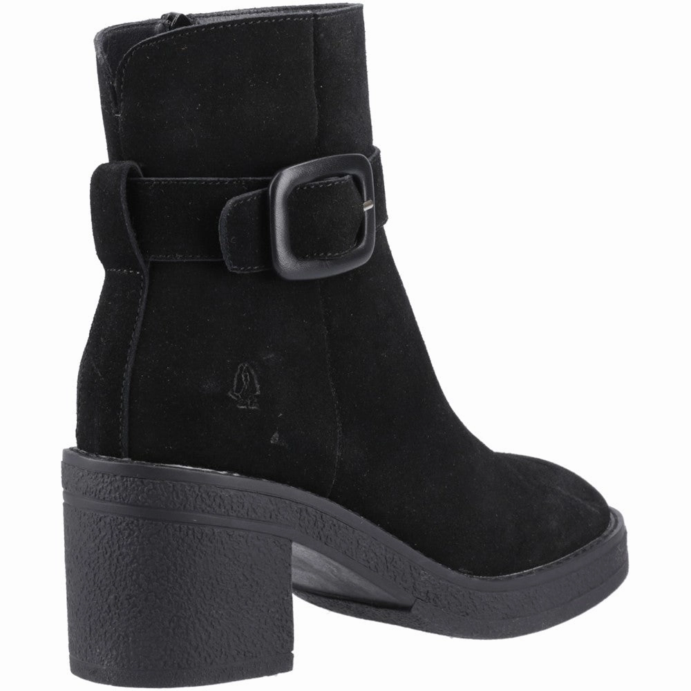 Hush Puppies Fearne Buckle Boot Deep Black