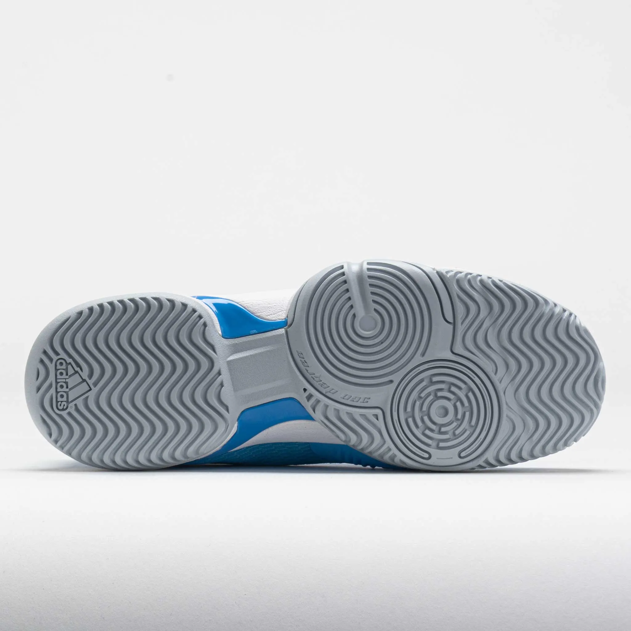 running in a golf course area shoes shoe protectors adidas Barricade Junior  Blue Burst/White/Halo Blue