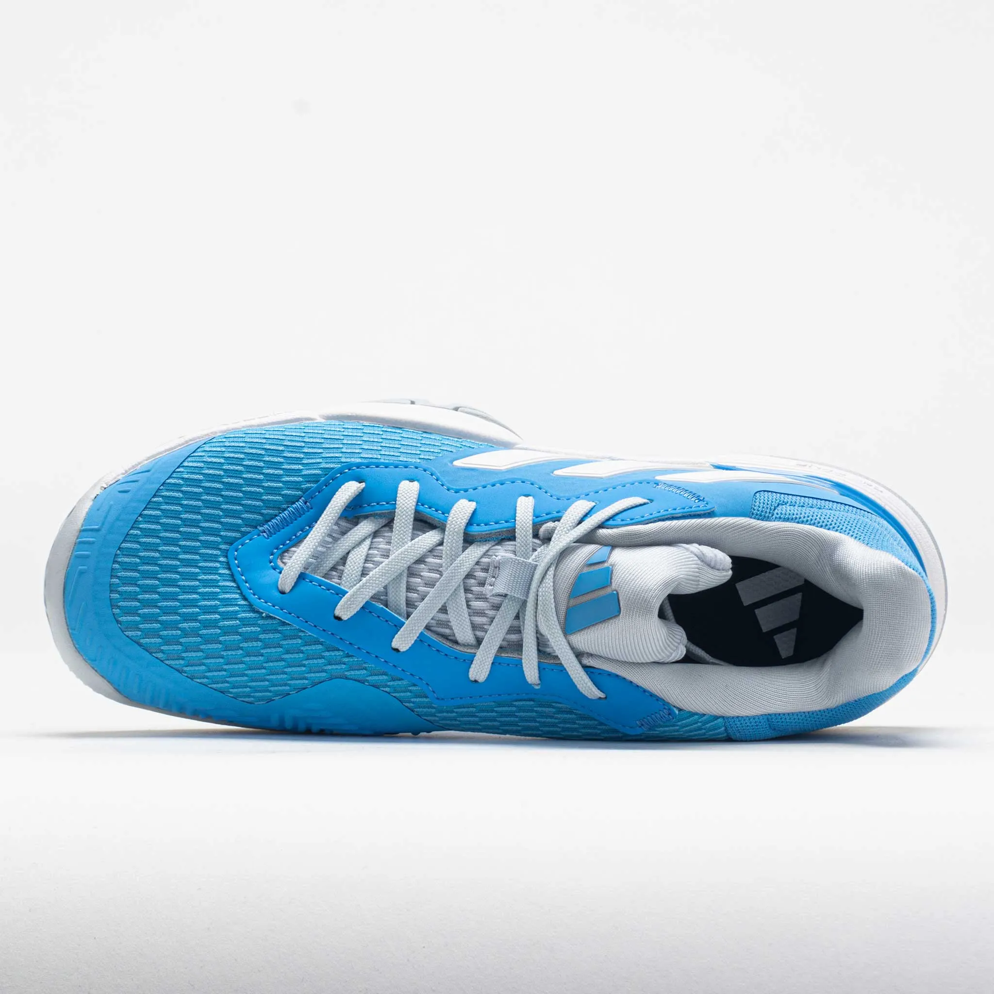 adidas Barricade Junior  Blue Burst/White/Halo Blue anti static gravel - running shoes