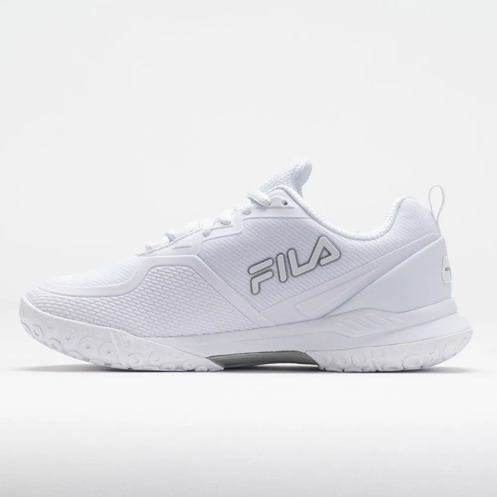 Fila Volley Burst Women's  White/White/Metallic Silver QuickDryFabric