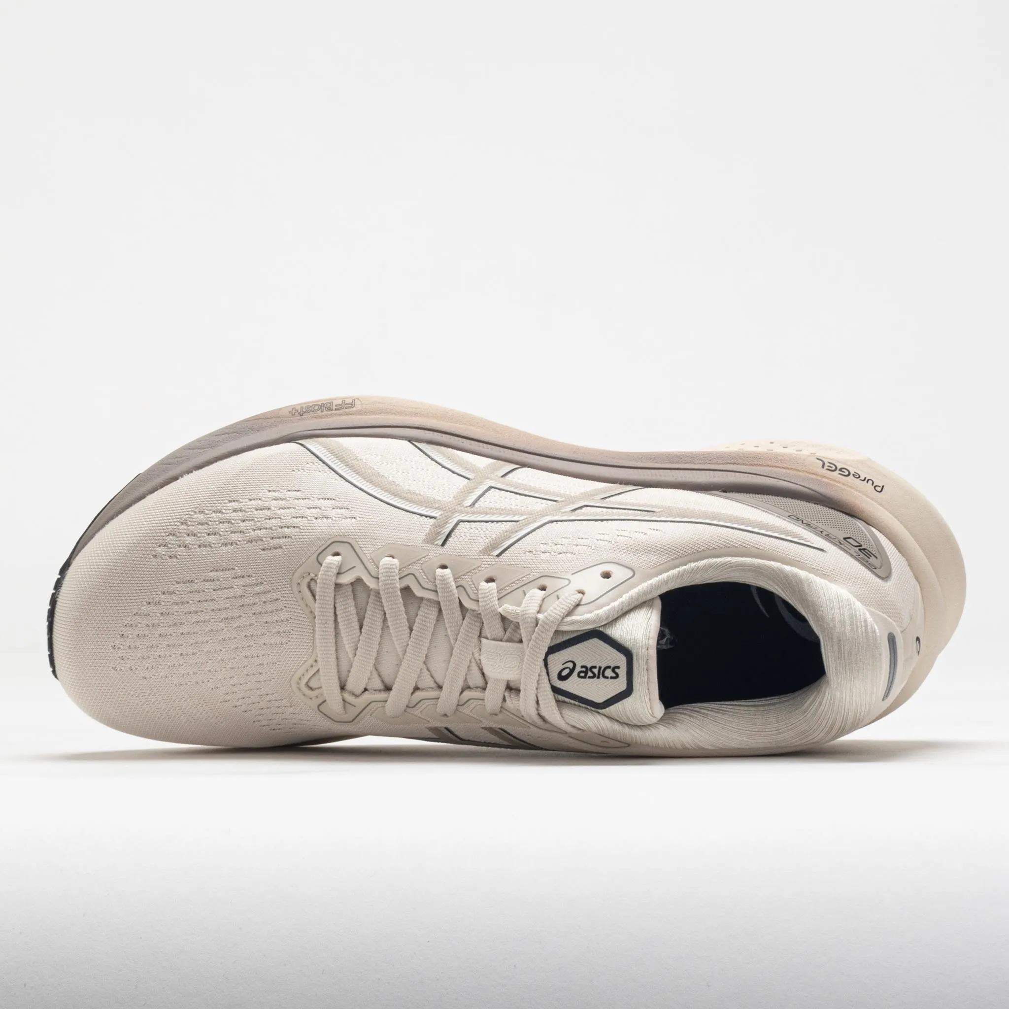 polyester shoes nubuck shoes ASICS GEL-Kayano 30 Men's  Oatmeal/Black