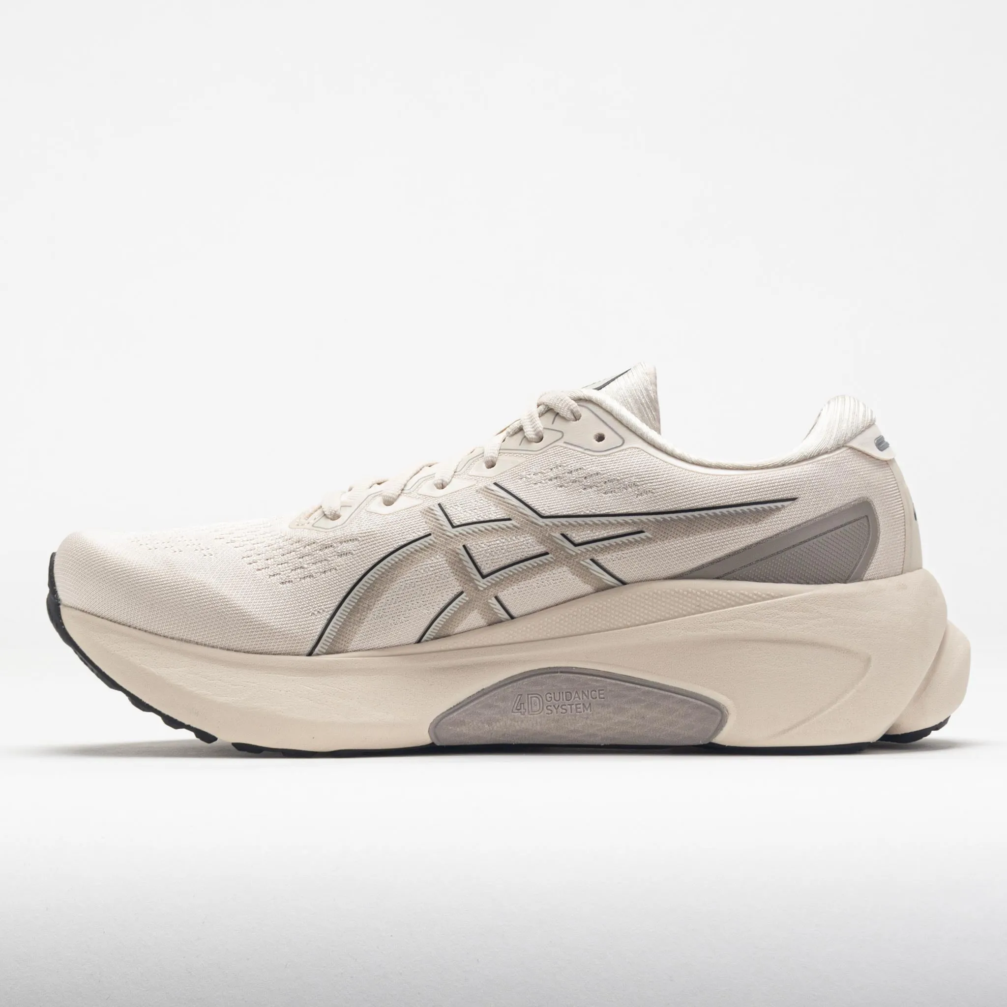 running watches running in a waterfall area shoes ASICS GEL-Kayano 30 Men's  Oatmeal/Black