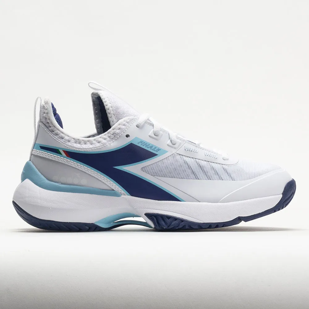 runners Diadora Finale AG Women's  White/Blue Print