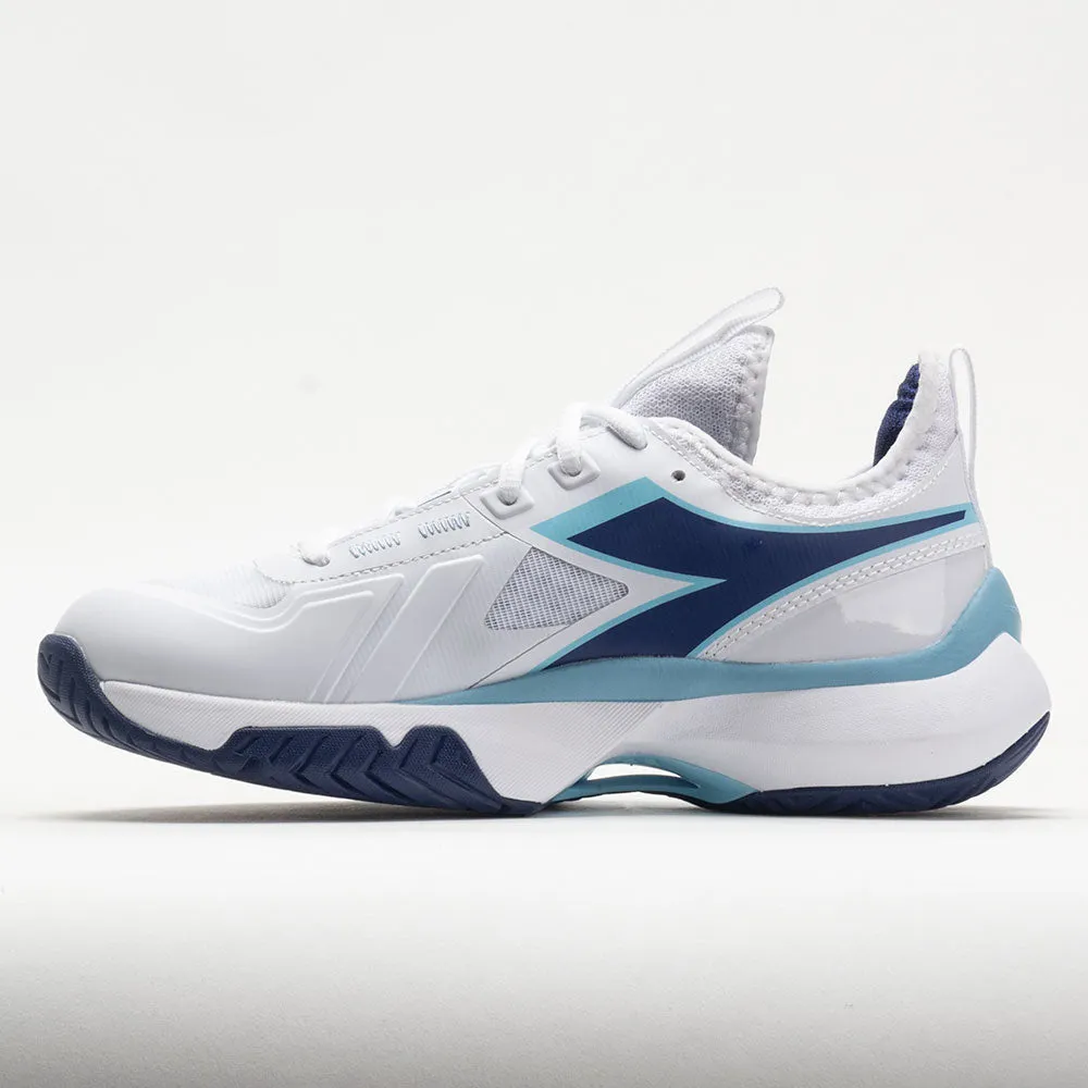 innovation - brand shoes Diadora Finale AG Women's  White/Blue Print