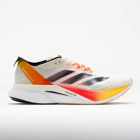 adidas adizero Boston 12 Men's  Ivory/Core Black/Solar Red fartlek - running shoes Marathon