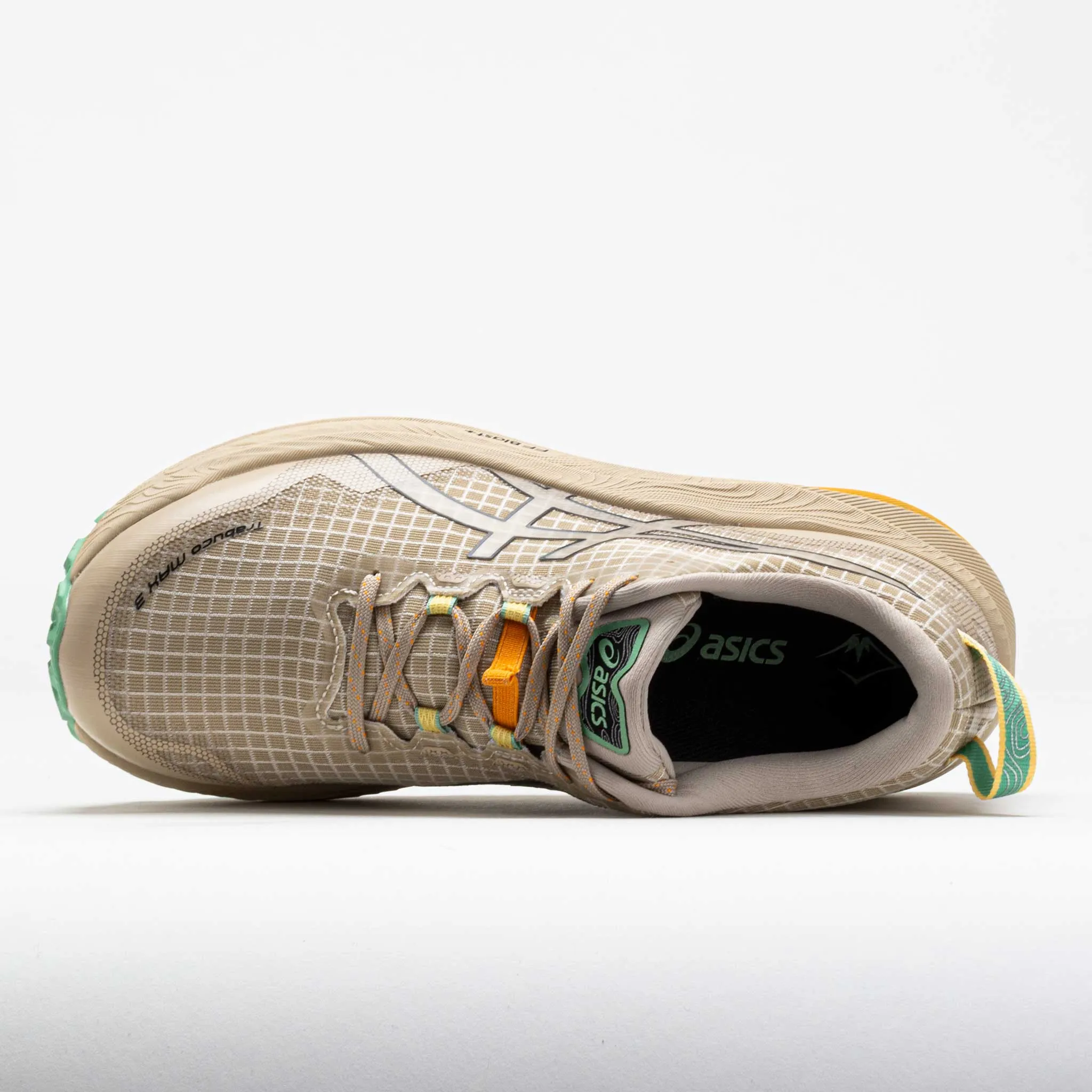 ASICS Trabuco Max 3 Men's  Feather Grey/Black Sunny Days brand - name running option