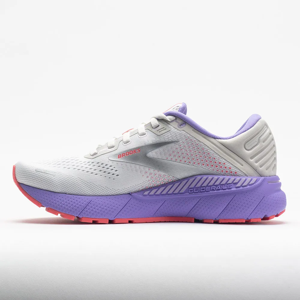 beginner runners' shoes Cross-training tool Brooks Adrenaline GTS 22 Women's  White/Coral/Purple
