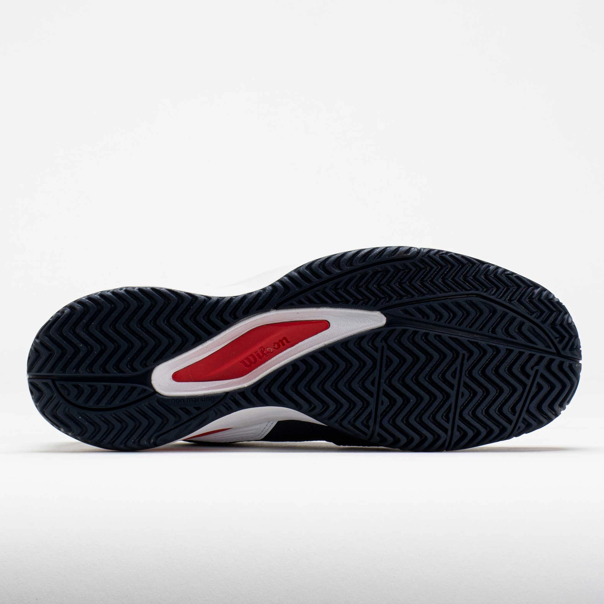 quiet - operation shoes Wilson Rush Pro Ace Men's  Navy Blazer/White/Wilson Red