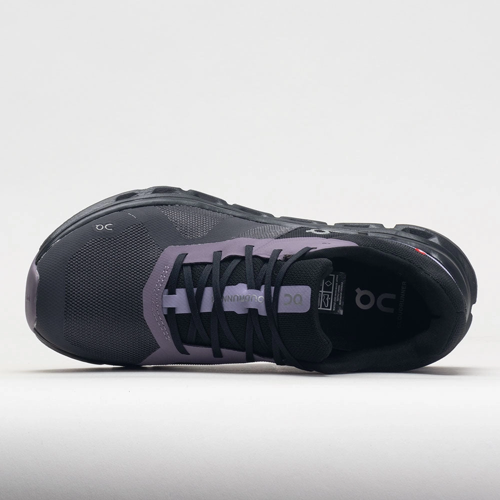 On Cloudrunner Women's  Iron/Black lightweight shoe traits