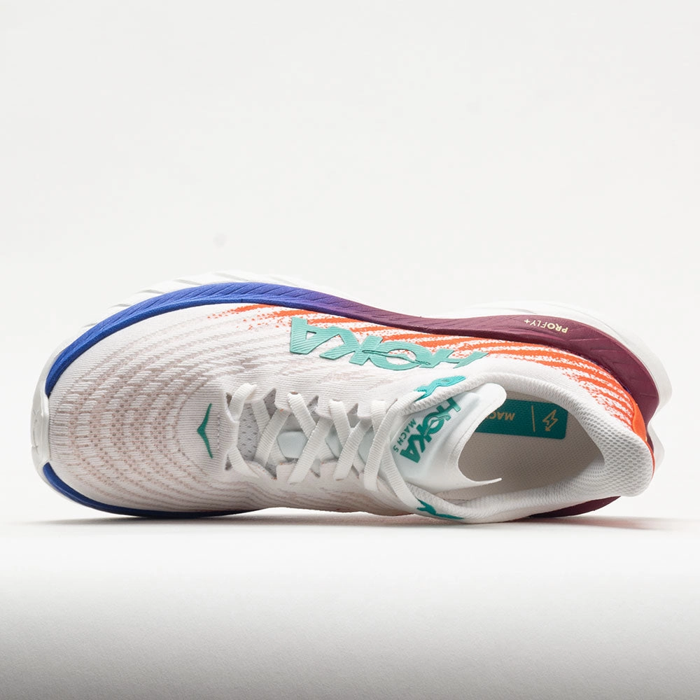 sole HOKA Mach 5 Women's  White/Flame