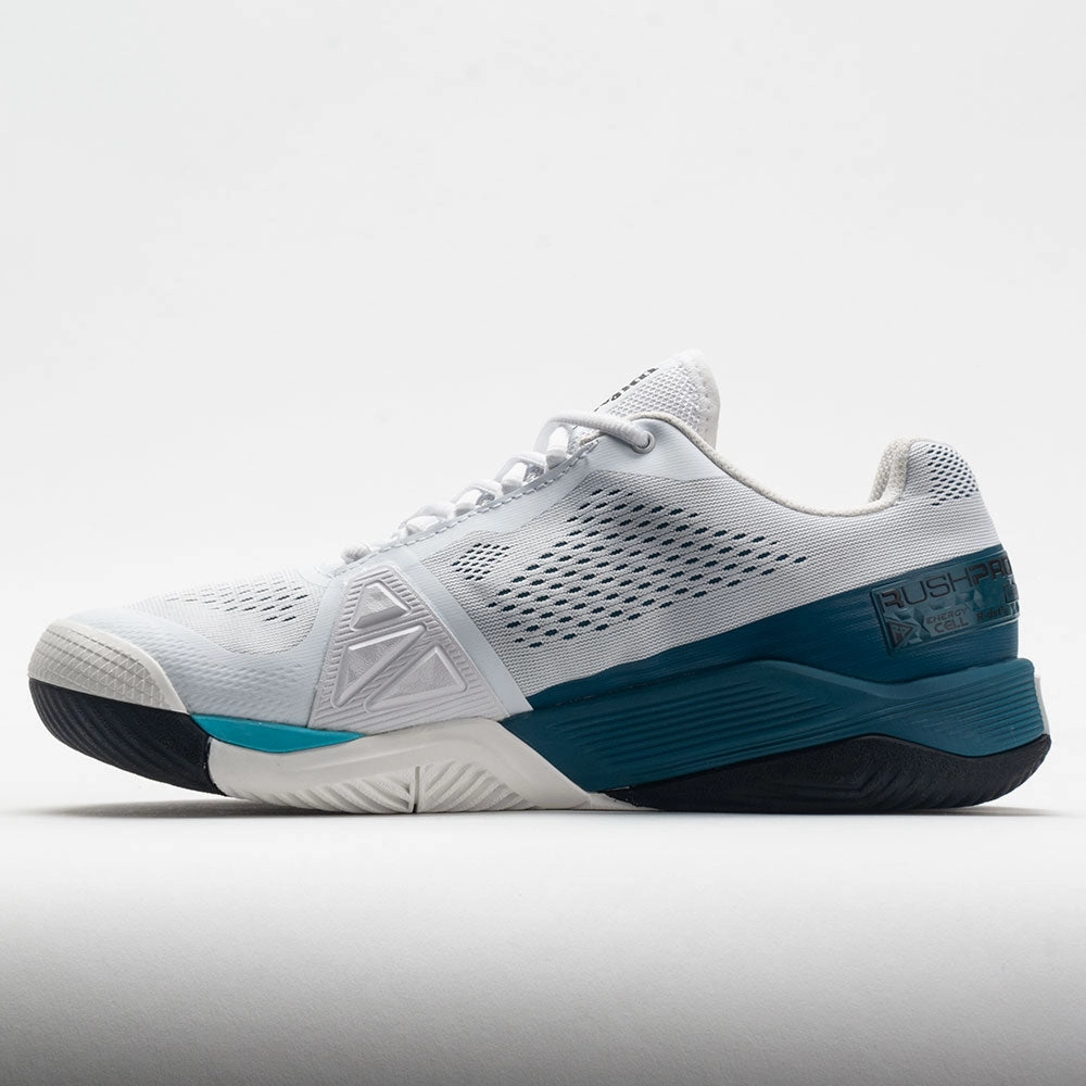 Wilson Rush Pro 4.0 Men's  White/Blue Coral/Blue Atoll Anti Odor