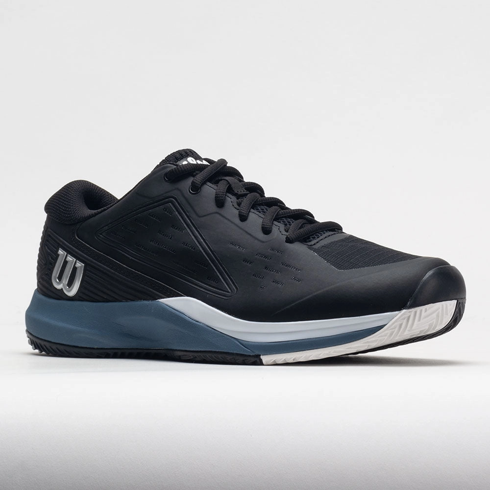 Thermoregulating Wilson Rush Pro Ace Clay Men's  Black/China Blue/White