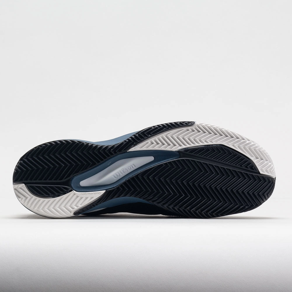 eco - friendly shoes trekking - like running shoes Wilson Rush Pro Ace Clay Men's  Black/China Blue/White