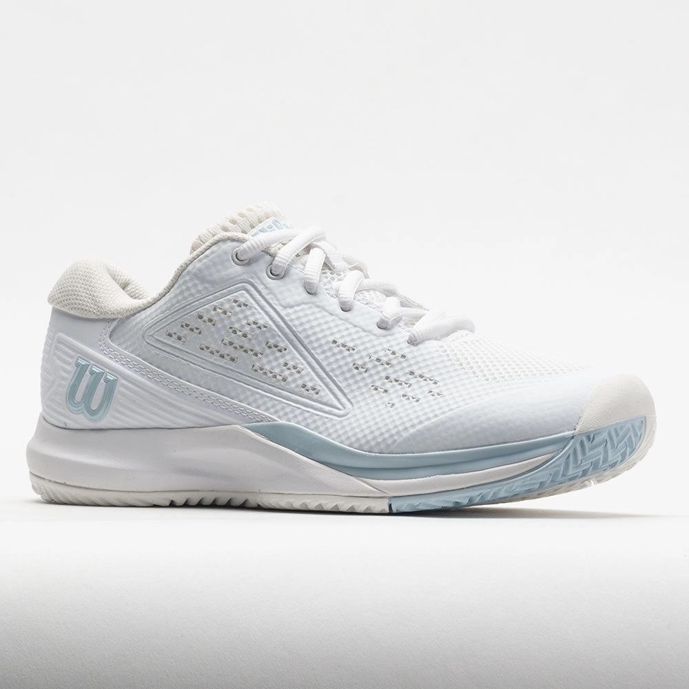 Pressure Relief Casual running Wilson Rush Pro Ace Women's  White/White/Baby Blue