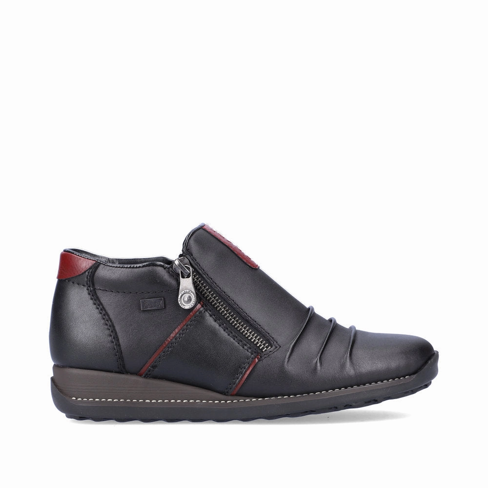 44266-00 Black/Wine Zip RTex Non Slip