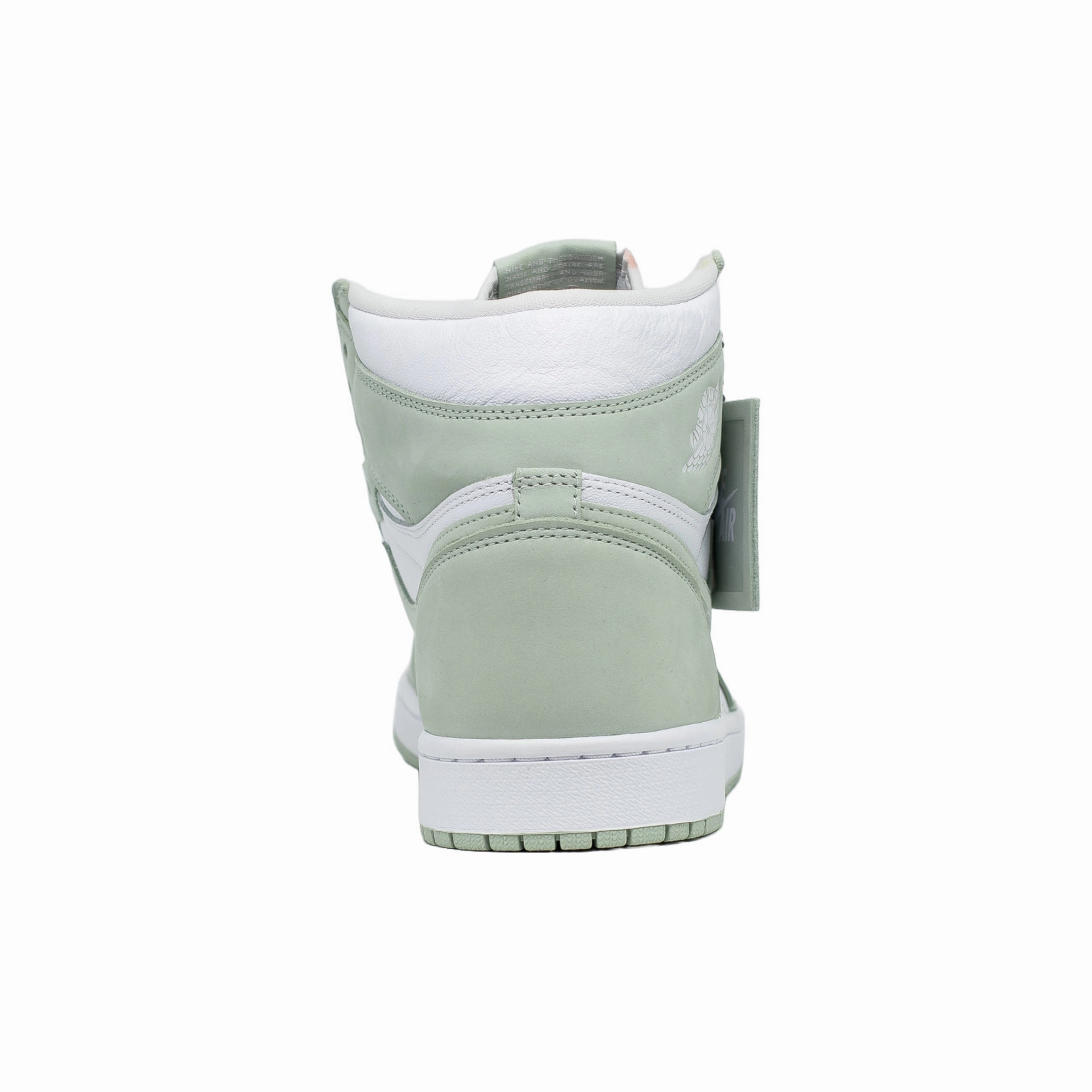 wide - base - feature shoes Women's Air Jordan 1 High, Seafoam