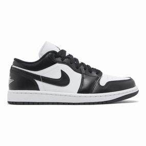 Women's Air Jordan 1 Low, Panda running for joint flexibility day - visibility shoes