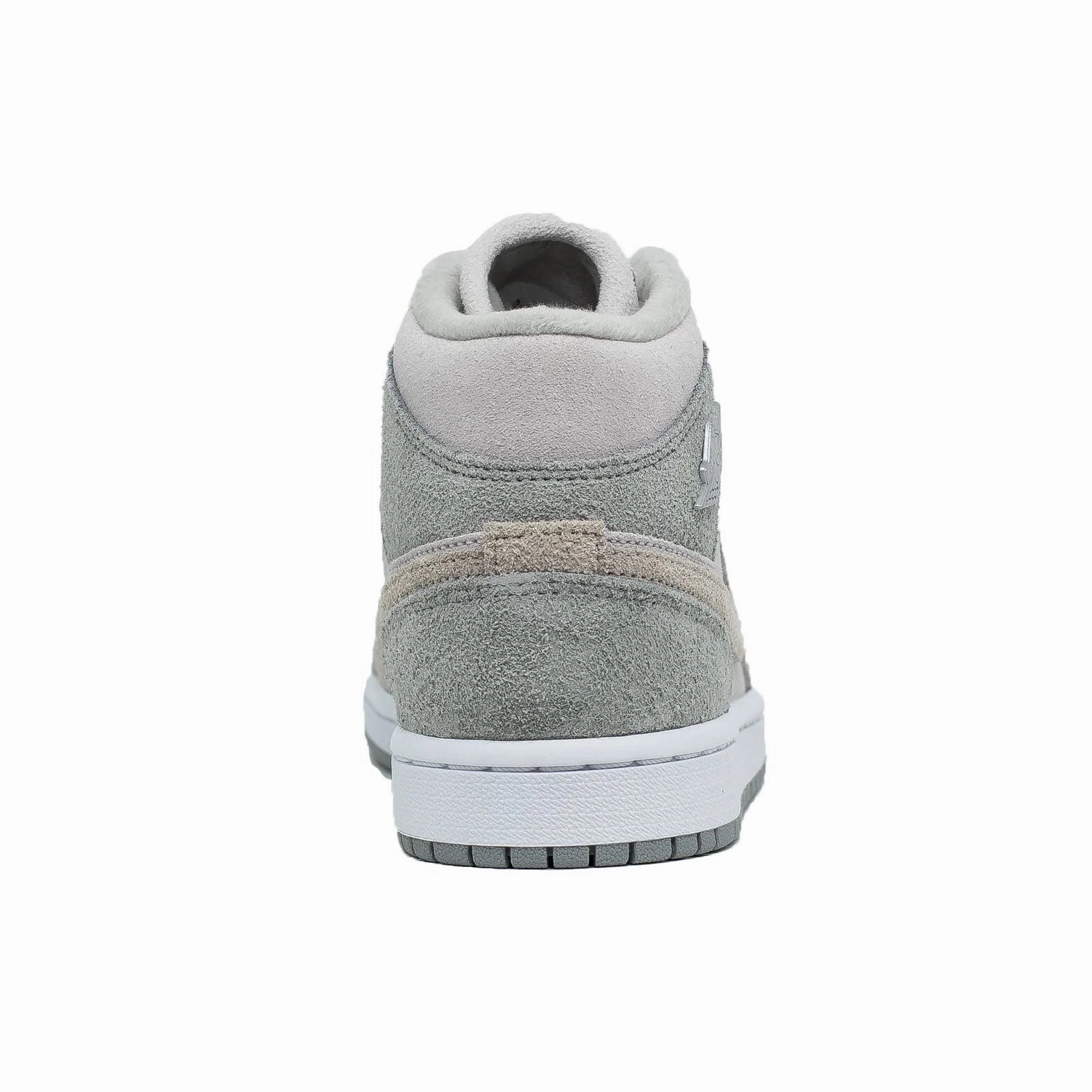 Women's Air Jordan 1 Mid, SE Particle Grey running for fitness Stable performance