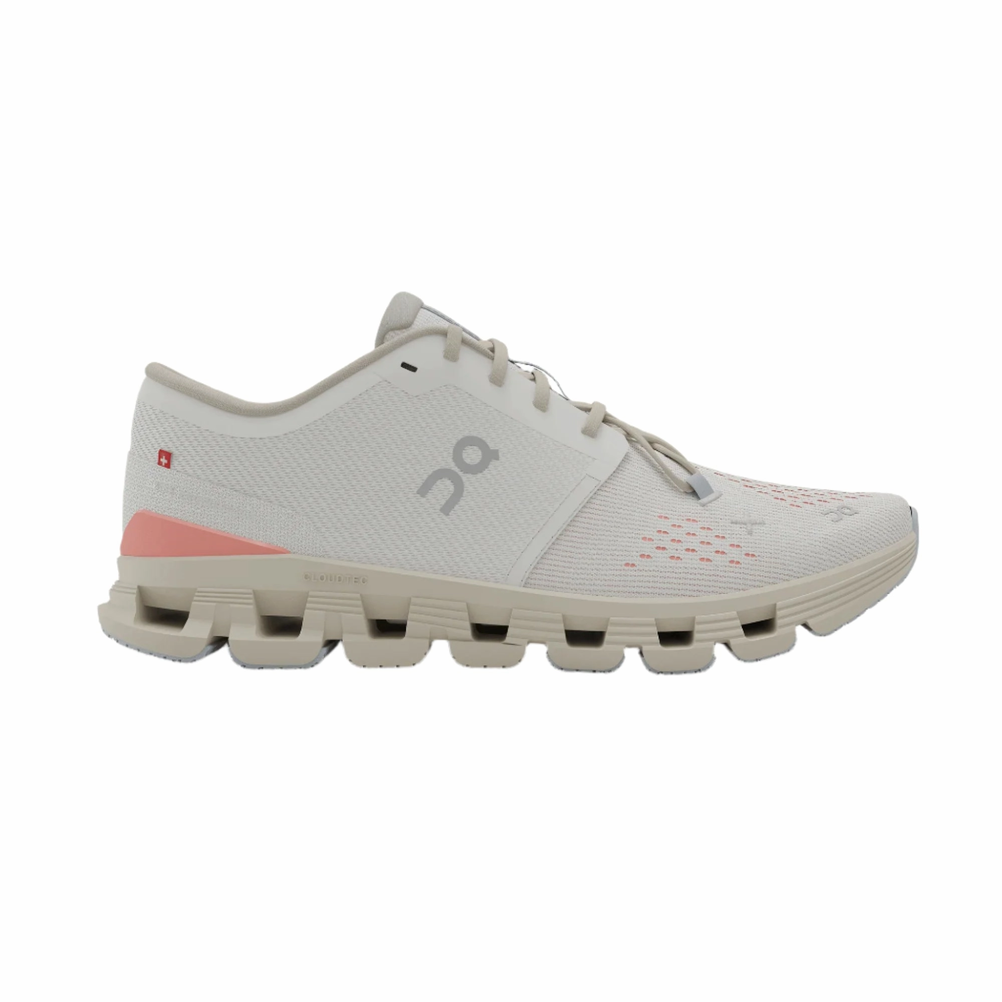Fashionable Comfort Women's Cloud X 4 Ivory/Salmon