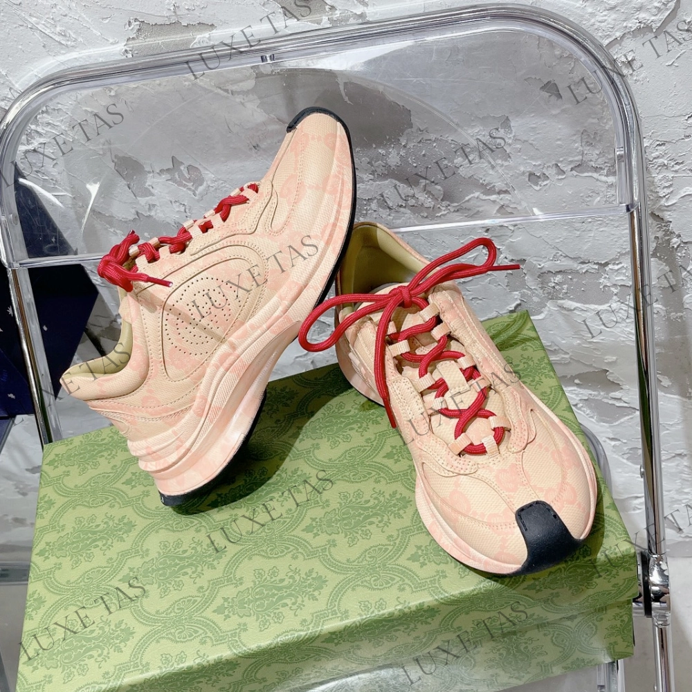 Women's GG Run Sneaker Designer Sneakers for Women adjustable lacing system