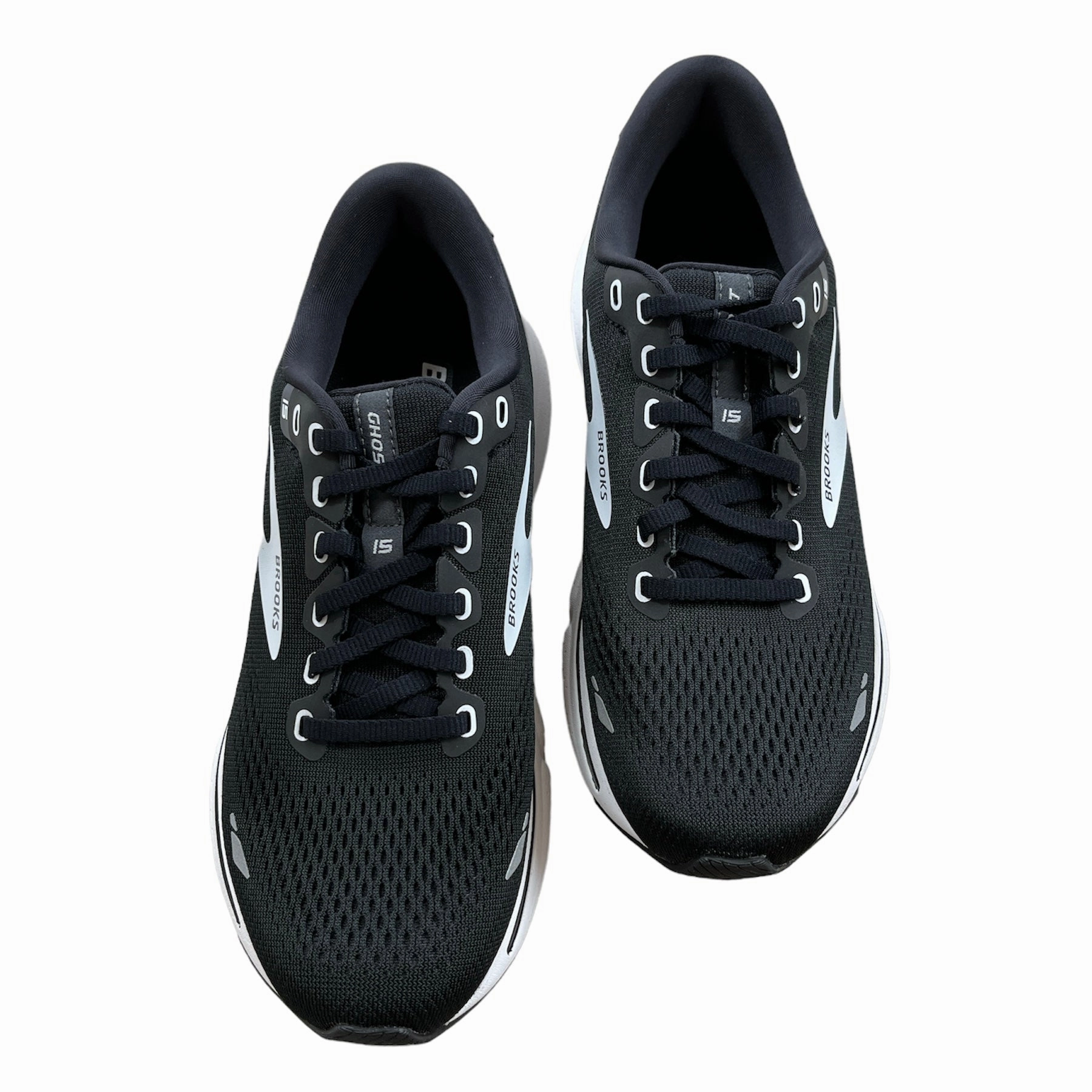 youth trend Night Run Women's Ghost 15 Black/Blackened/Pearl White (Neutral/Cushion)