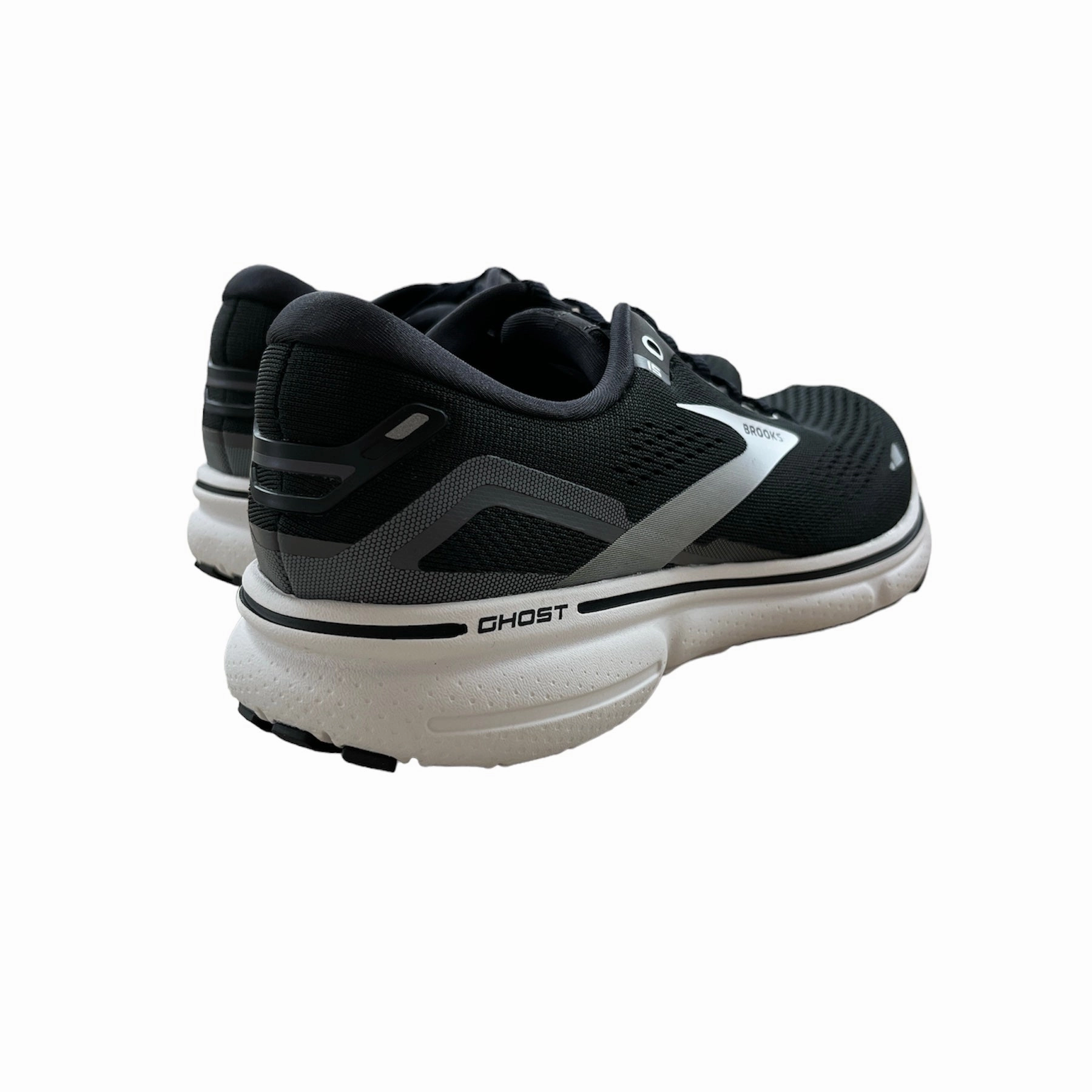 Lightweight Sole Every Journey Women's Ghost 15 Black/Blackened/Pearl White (Neutral/Cushion)