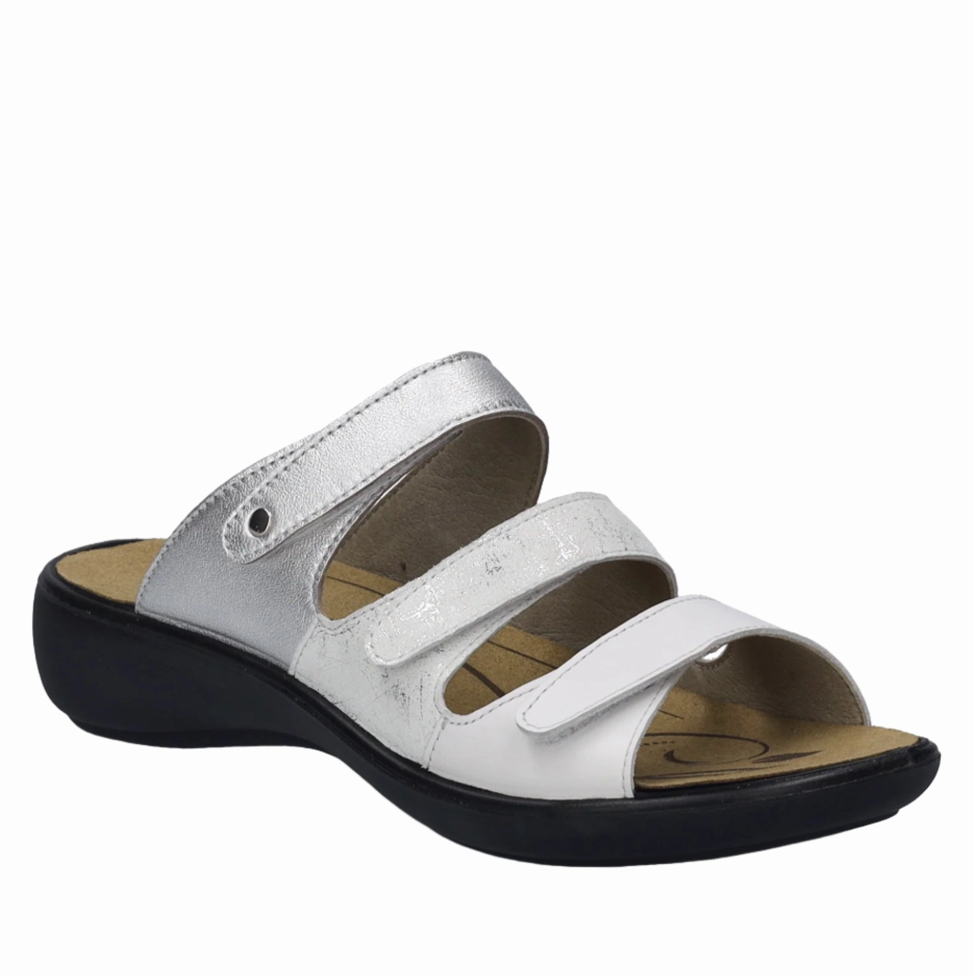 Women's Ibiza 10 White Simple Slip Cushioned Sole