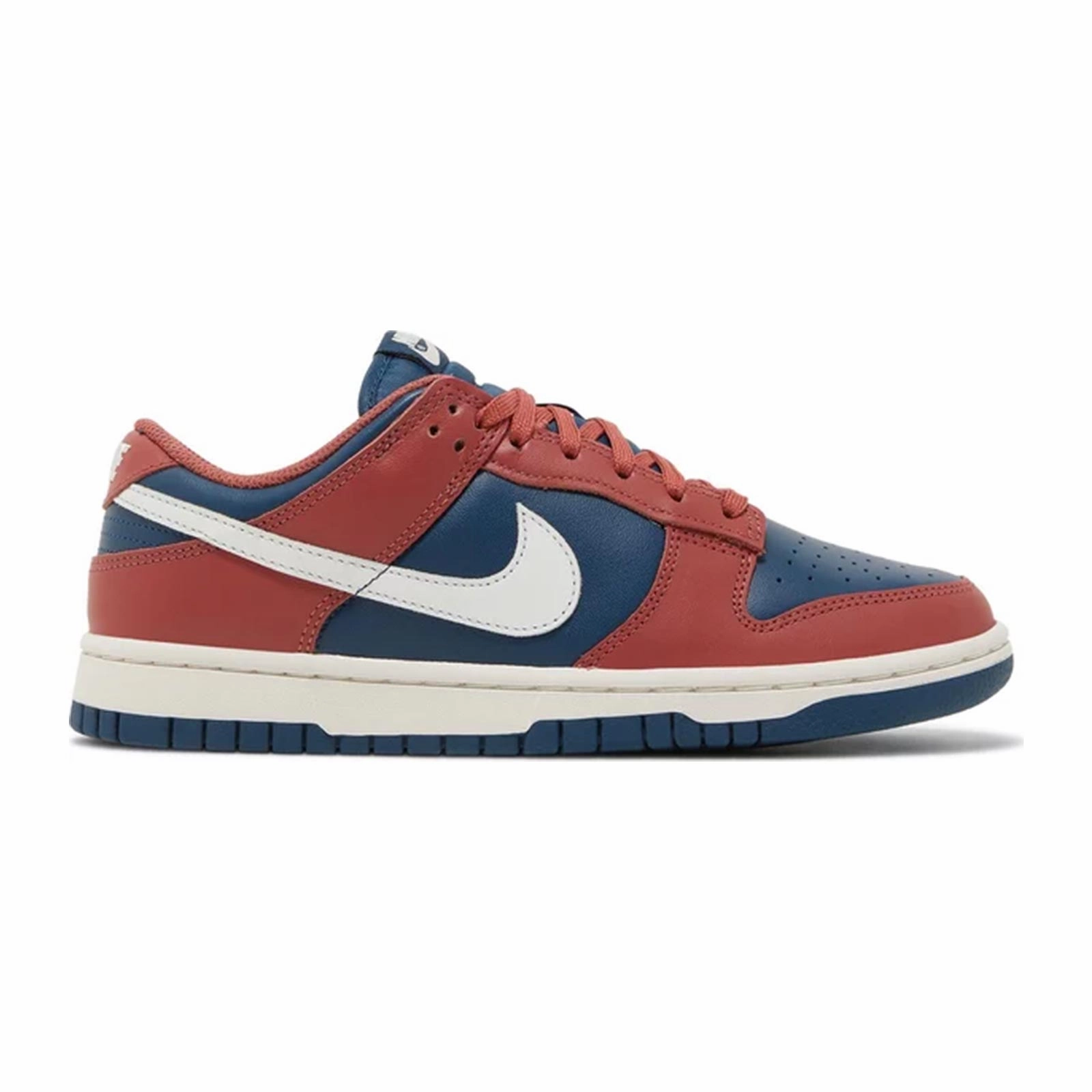 Seamless Toe Box Women's Nike Dunk Low, Canyon Rust Blue