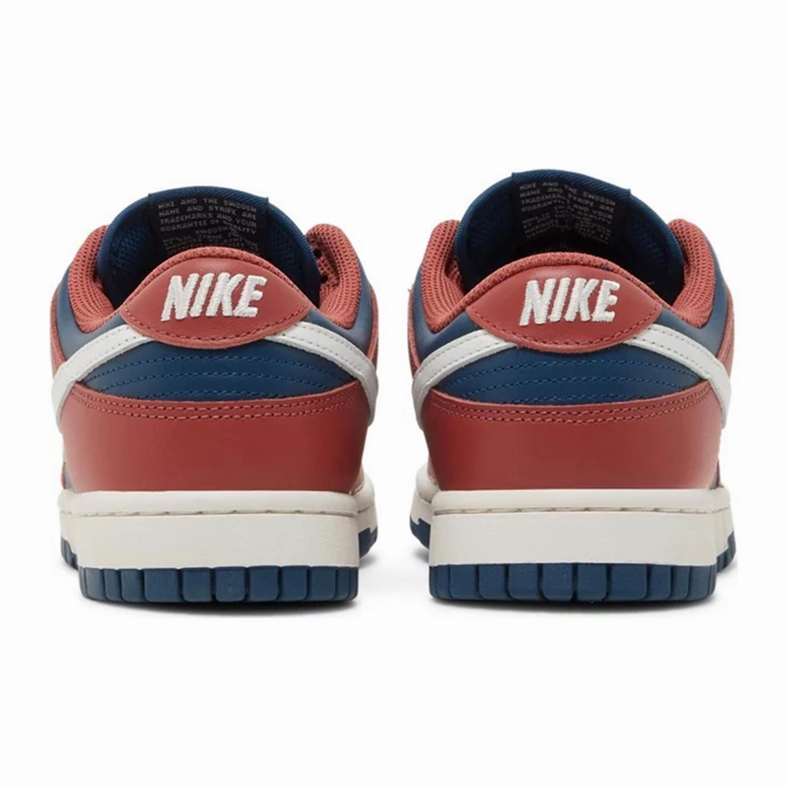 Women's Nike Dunk Low, Canyon Rust Blue Power Walk Ultra Comfort