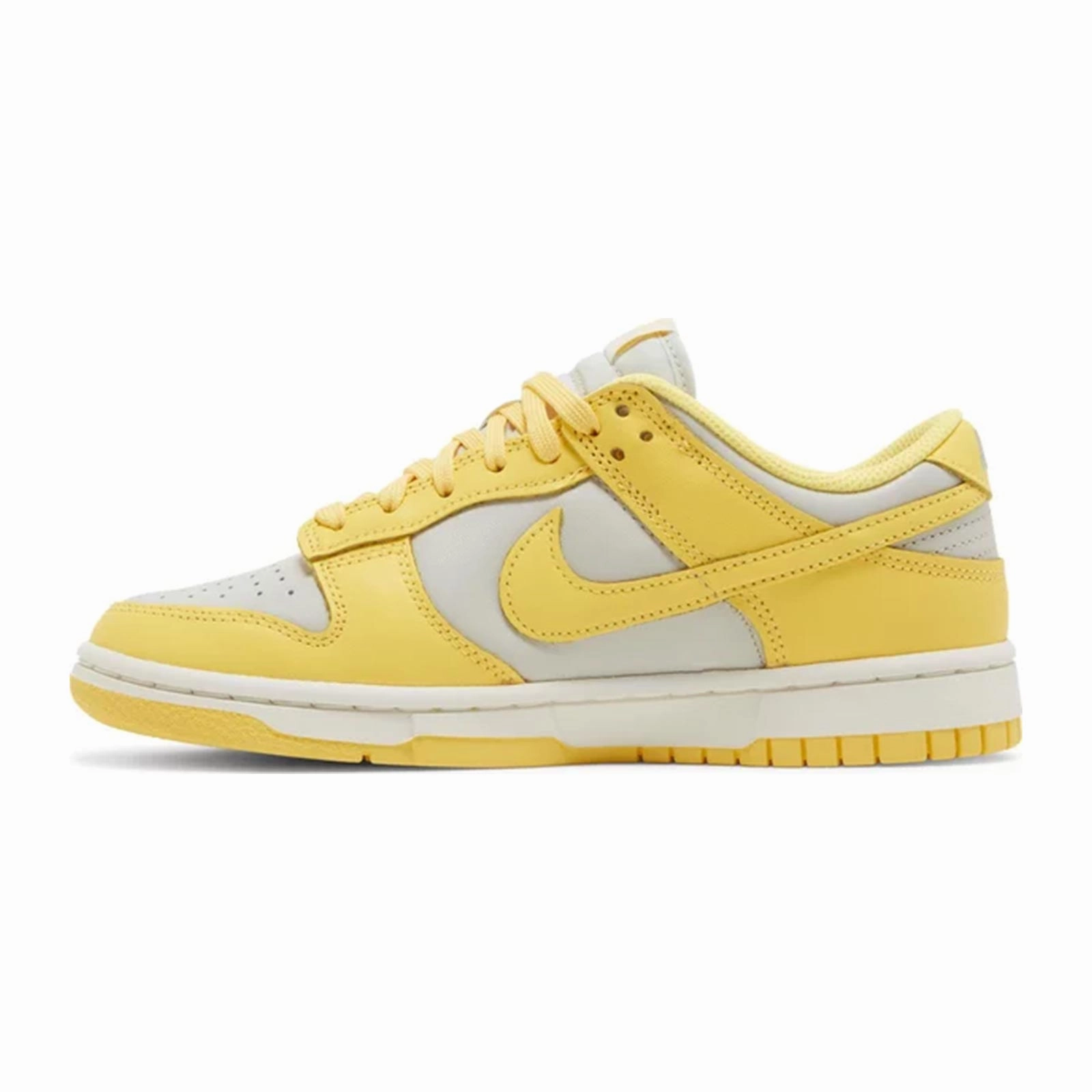 Women's Nike Dunk Low, Citron Pulse Secure Design