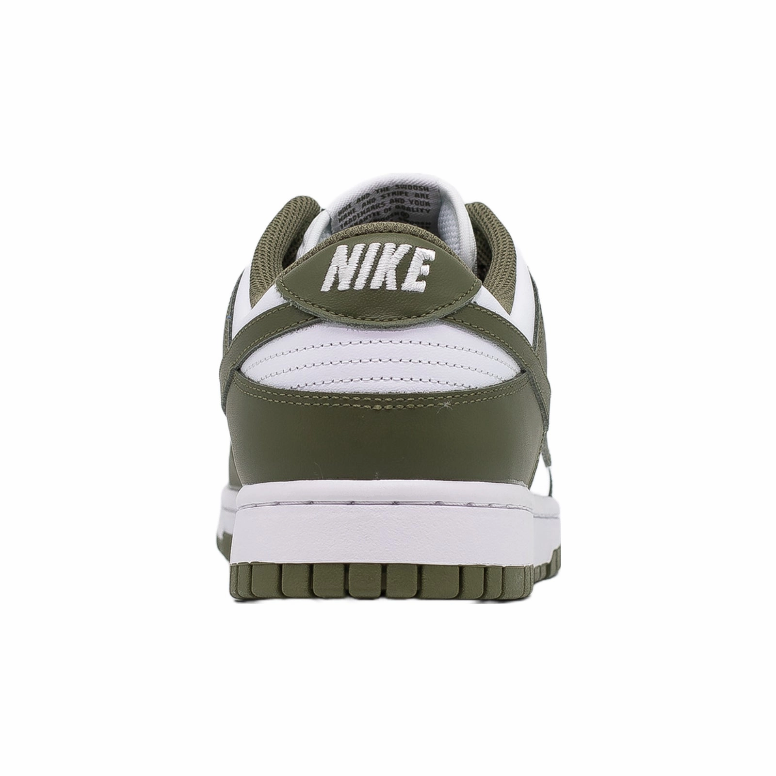 MoldedInsole Ventilation Mesh Women's Nike Dunk Low, Medium Olive