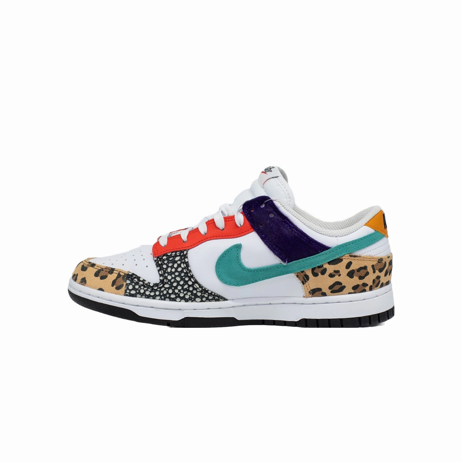 Women's Nike Dunk Low, SE Safari Mix Soft Upper