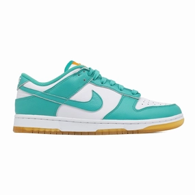 Neutral Style Women's Nike Dunk Low, Teal Zeal
