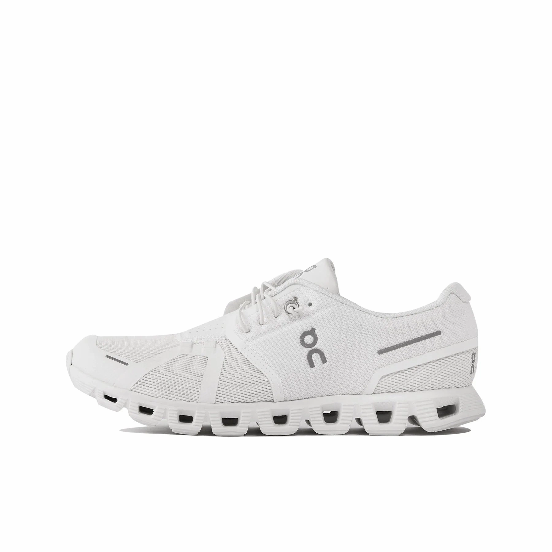 Women's ON Cloud 5 Undyed-White/White ComfortPadding