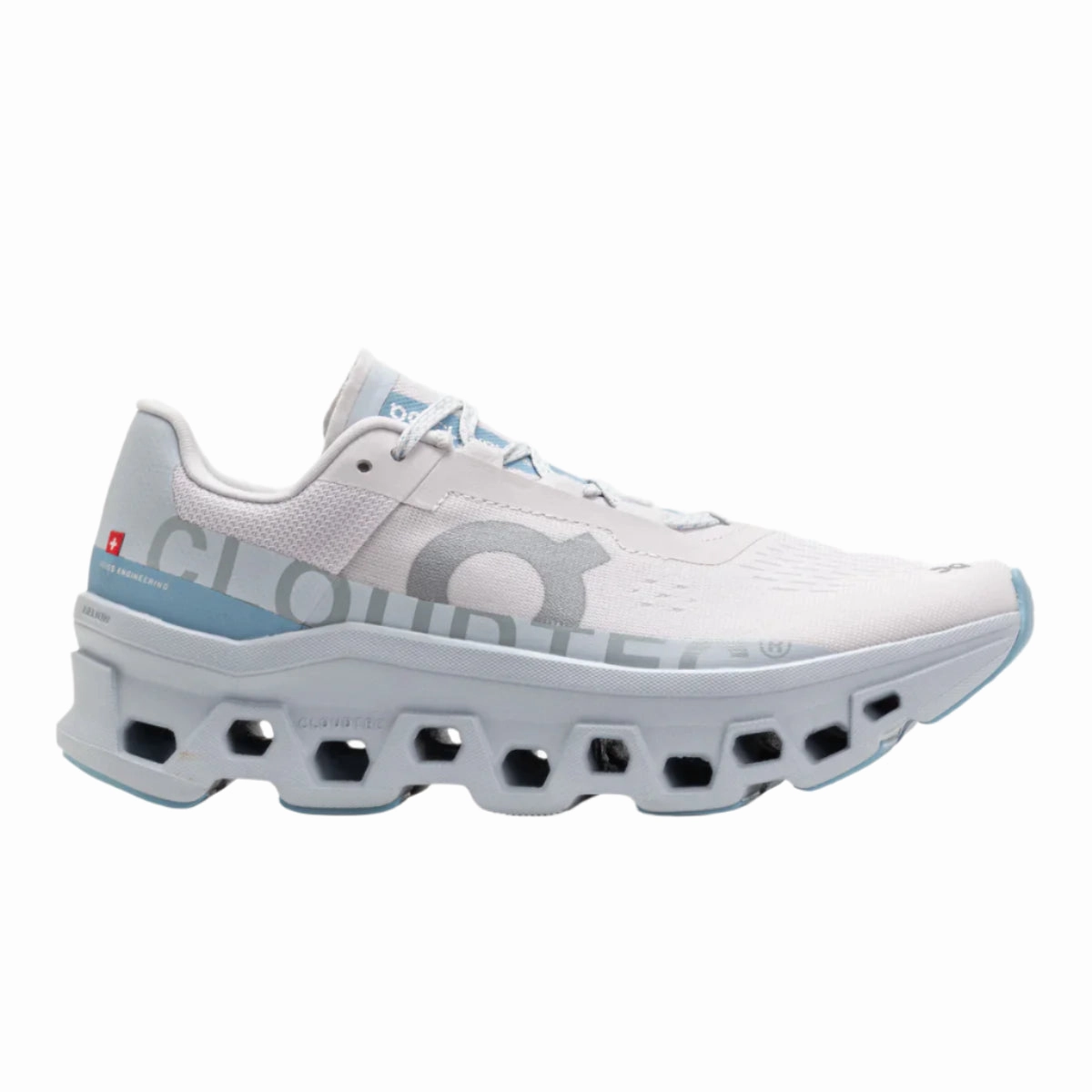 Flexible Materials Pet Jog Women's ON Cloudmonster Frost/Wash