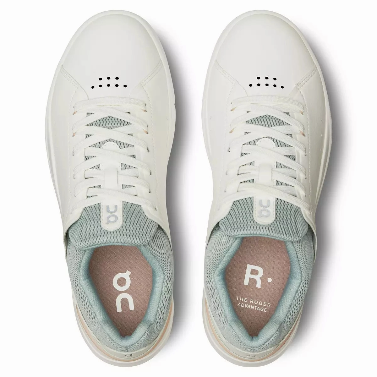 Women's ON The Roger Advantage White/Rosehip All Round Jump Hike