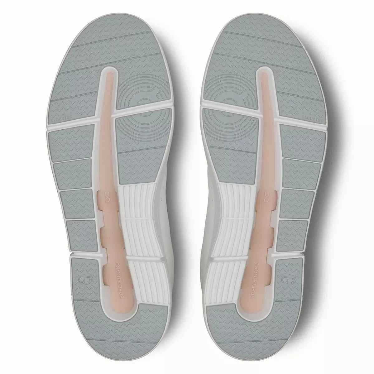 Women's ON The Roger Advantage White/Rosehip Shock Absorbing Weekend Escape