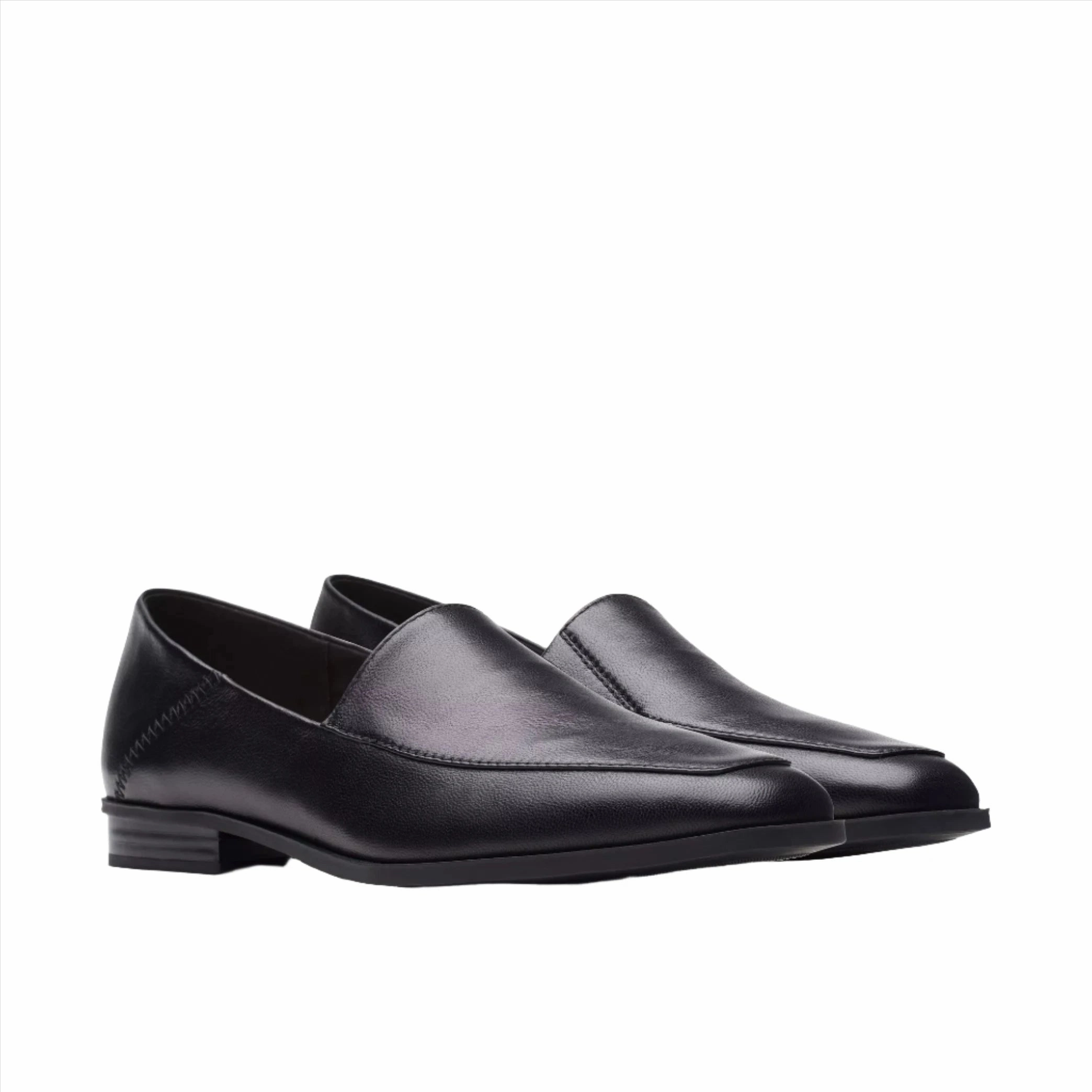 Slip Resistant Outsole Sunset Step Women's Sarafyna Freva Black Leather