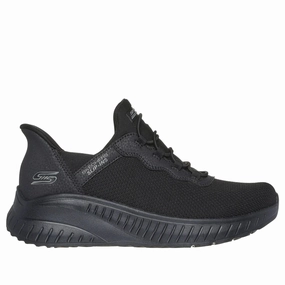 Weekend Style Women's Skechers Slip-Ins: BOBS Sport Squad Chaos Black