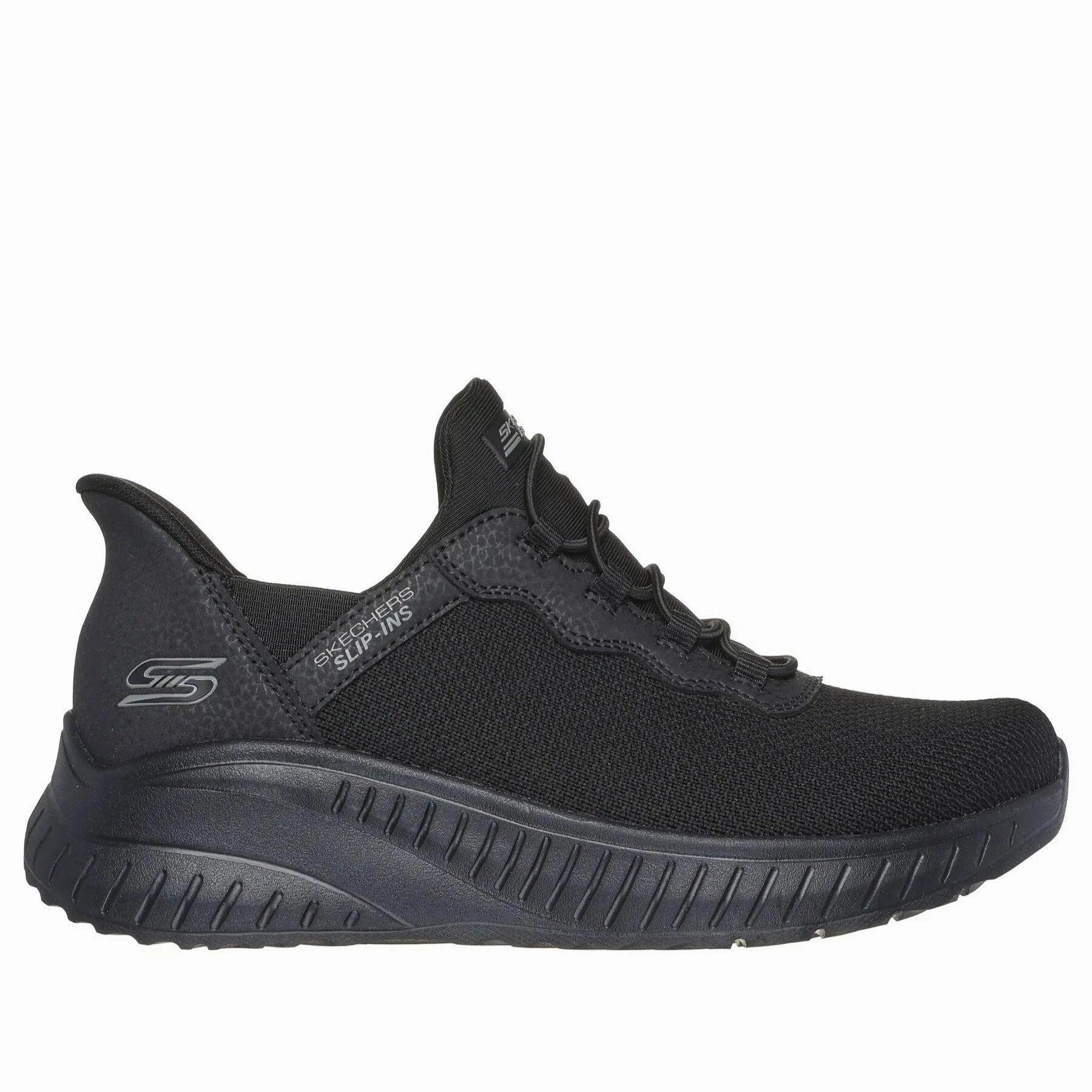 Weekend Style Women's Skechers Slip-Ins: BOBS Sport Squad Chaos Black
