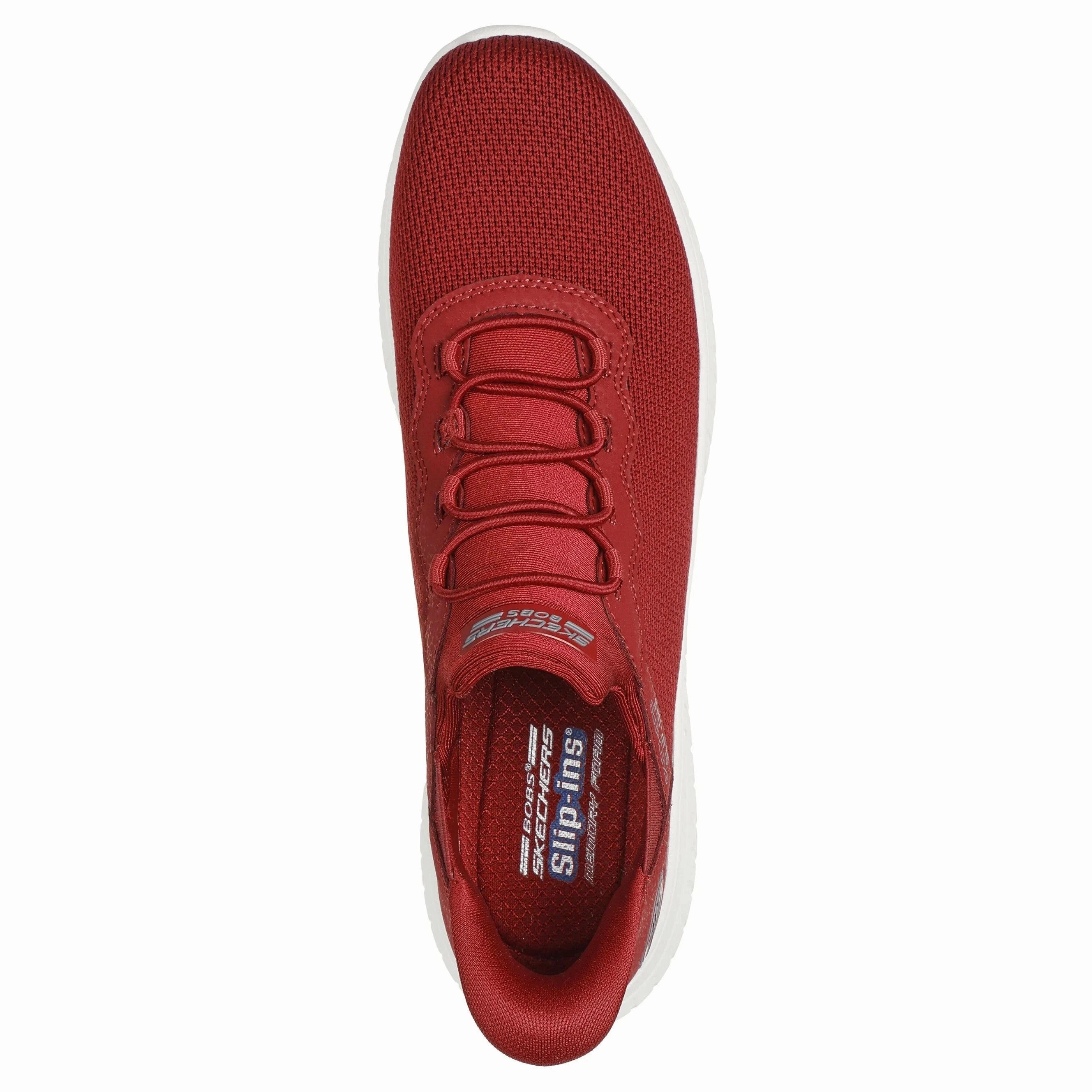 Women's Skechers Slip-Ins: BOBS Sport Squad Chaos Red Bend Step Espadrille Style