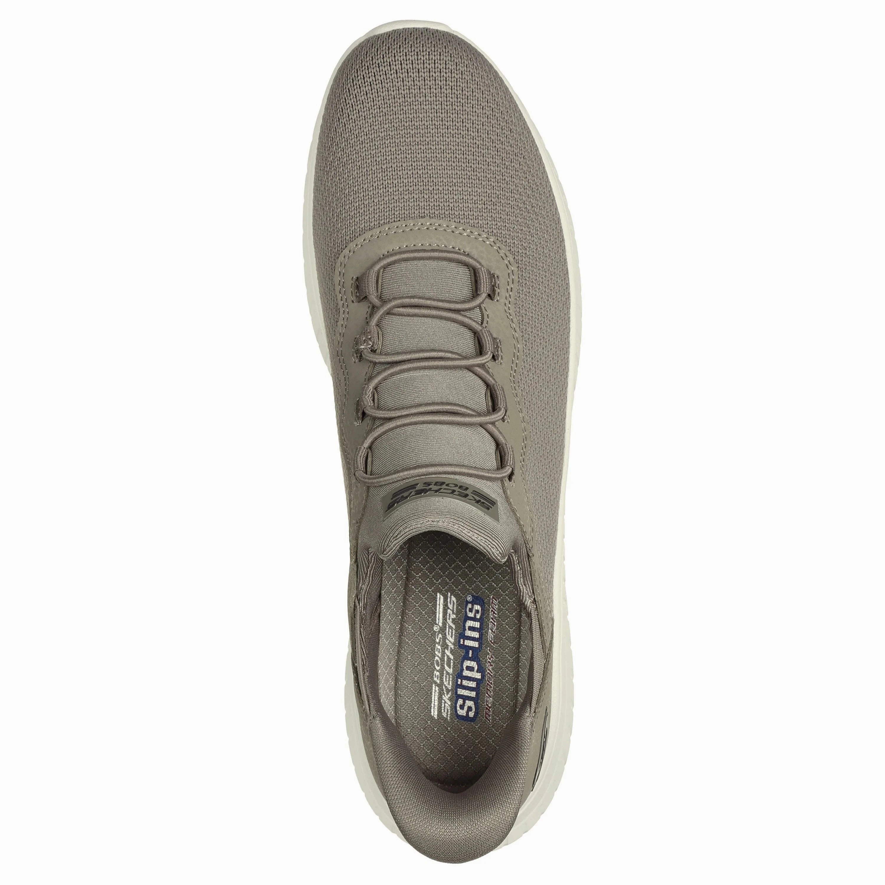 Versatile Wear Women's Skechers Slip-Ins: BOBS Sport Squad Chaos Taupe