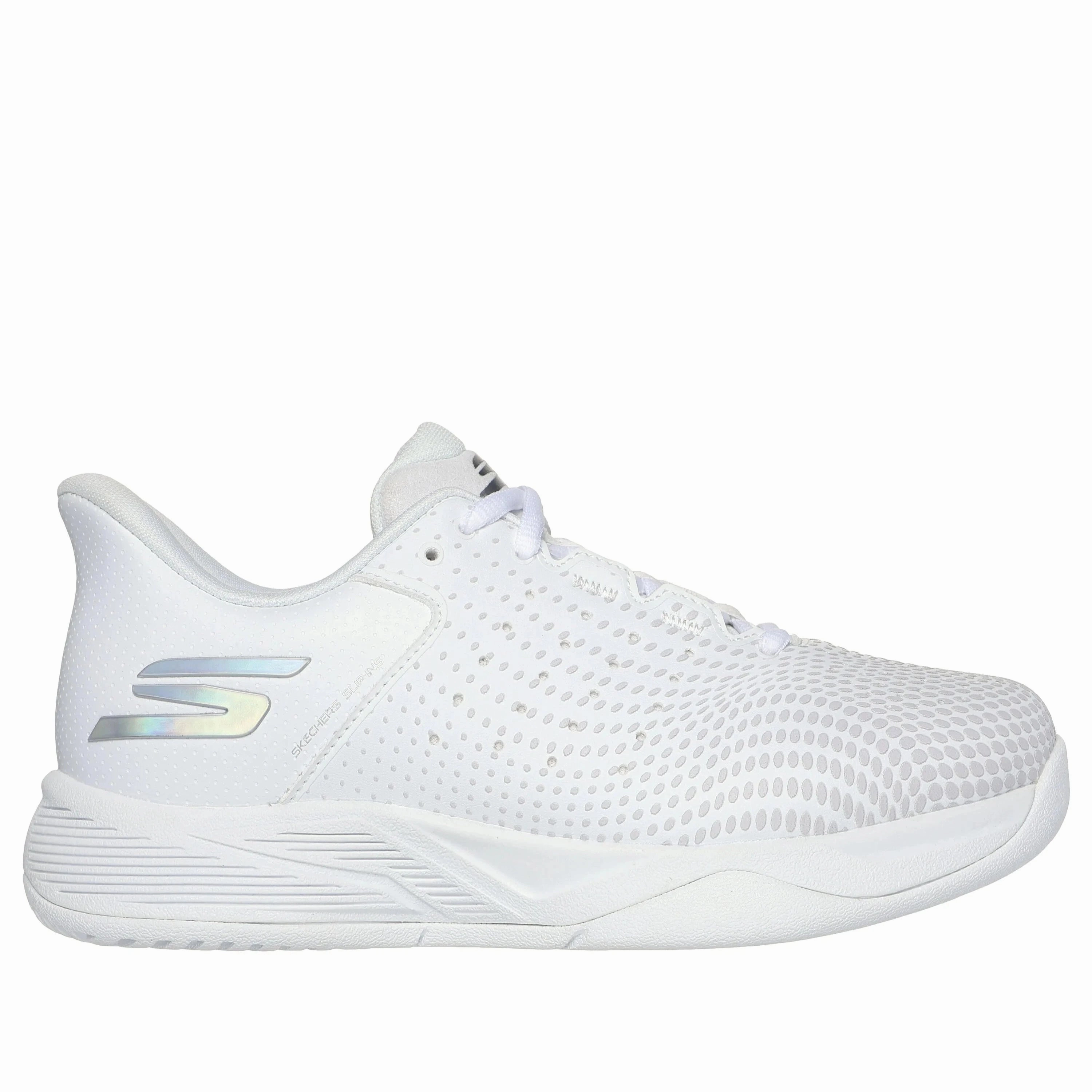 Soft Upper Women's Skechers Slip-ins Relaxed Fit: Viper Court Reload White