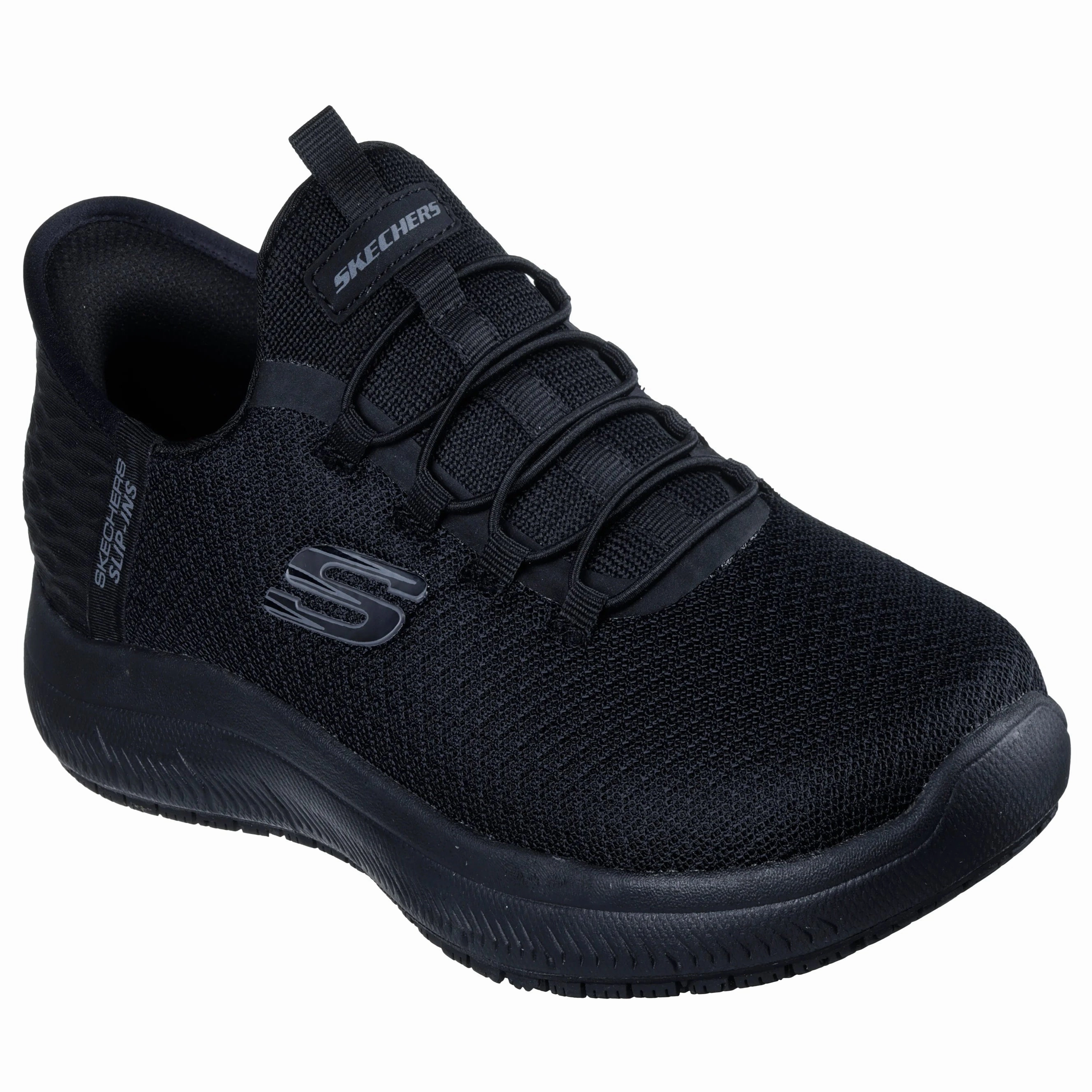 Women's Skechers Slip-Ins Work: Summits SR - Enslee BLK Test Step Functional Form