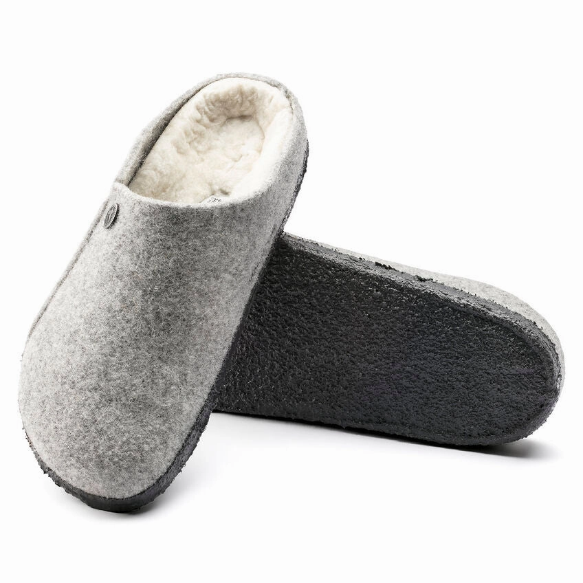Comfortable Design Reflective details Women's Zermatt Wool/Shearling Light Grey